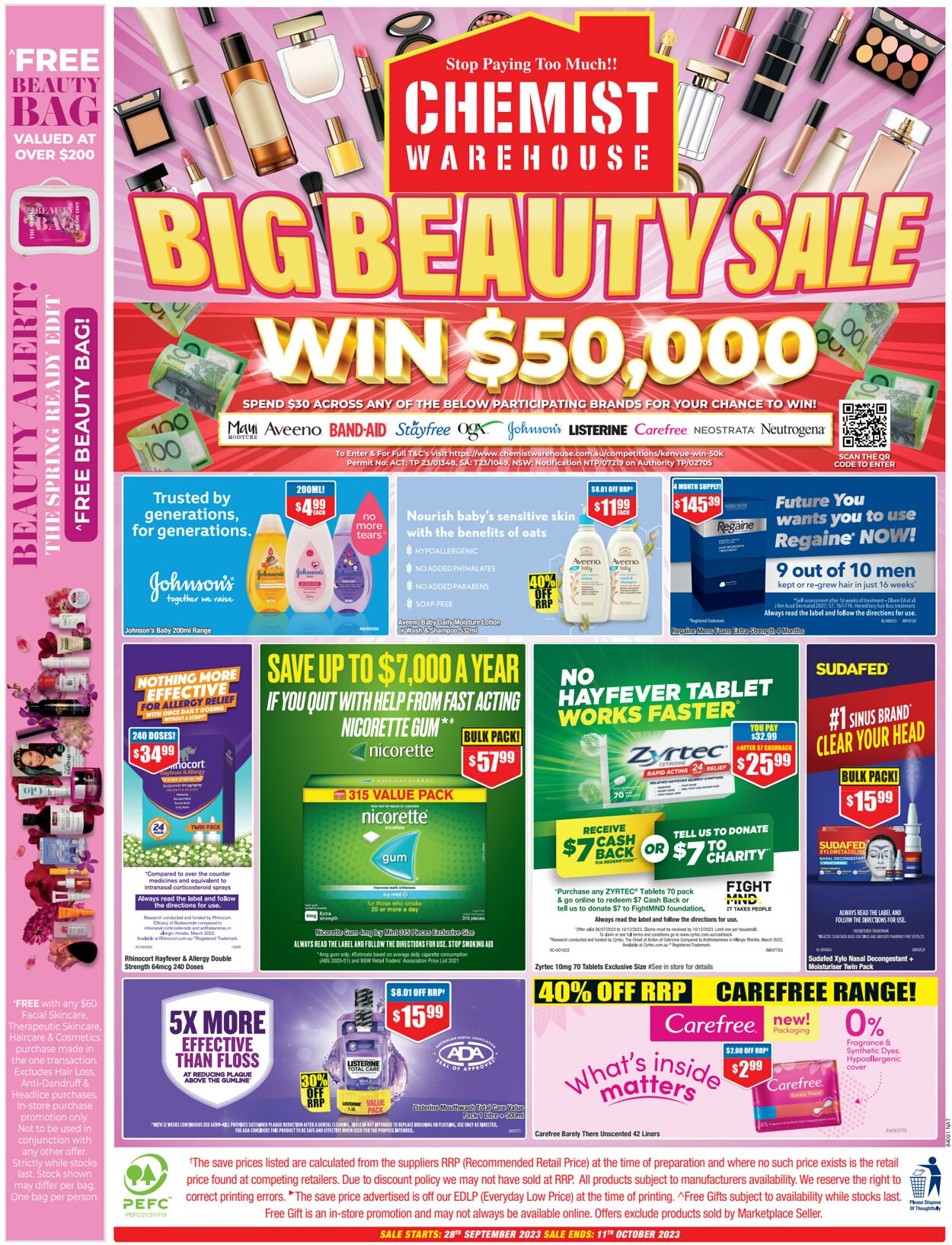Catalogue Chemist Warehouse 27.09.2023 - 11.10.2023