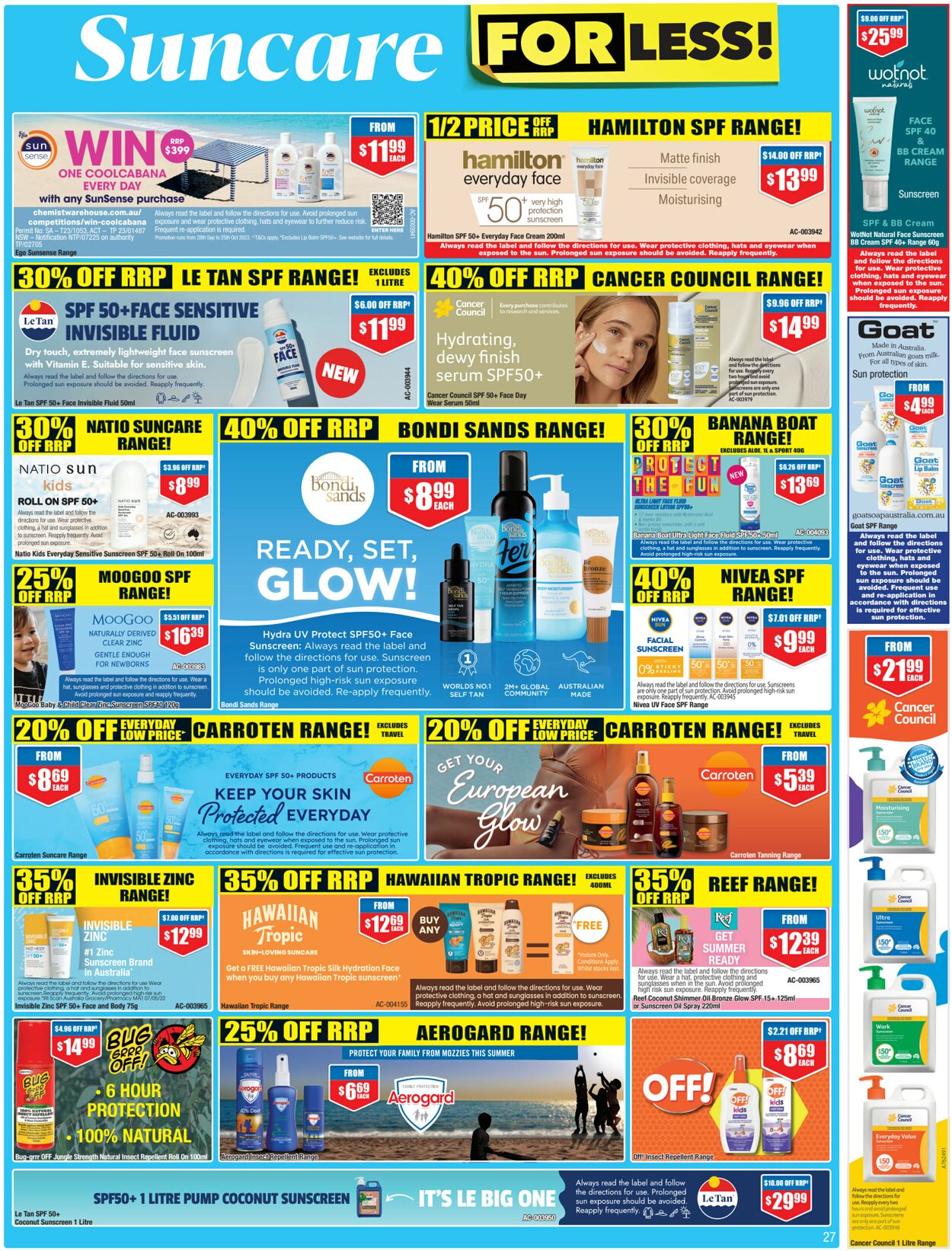 Catalogue Chemist Warehouse 27.09.2023 - 11.10.2023