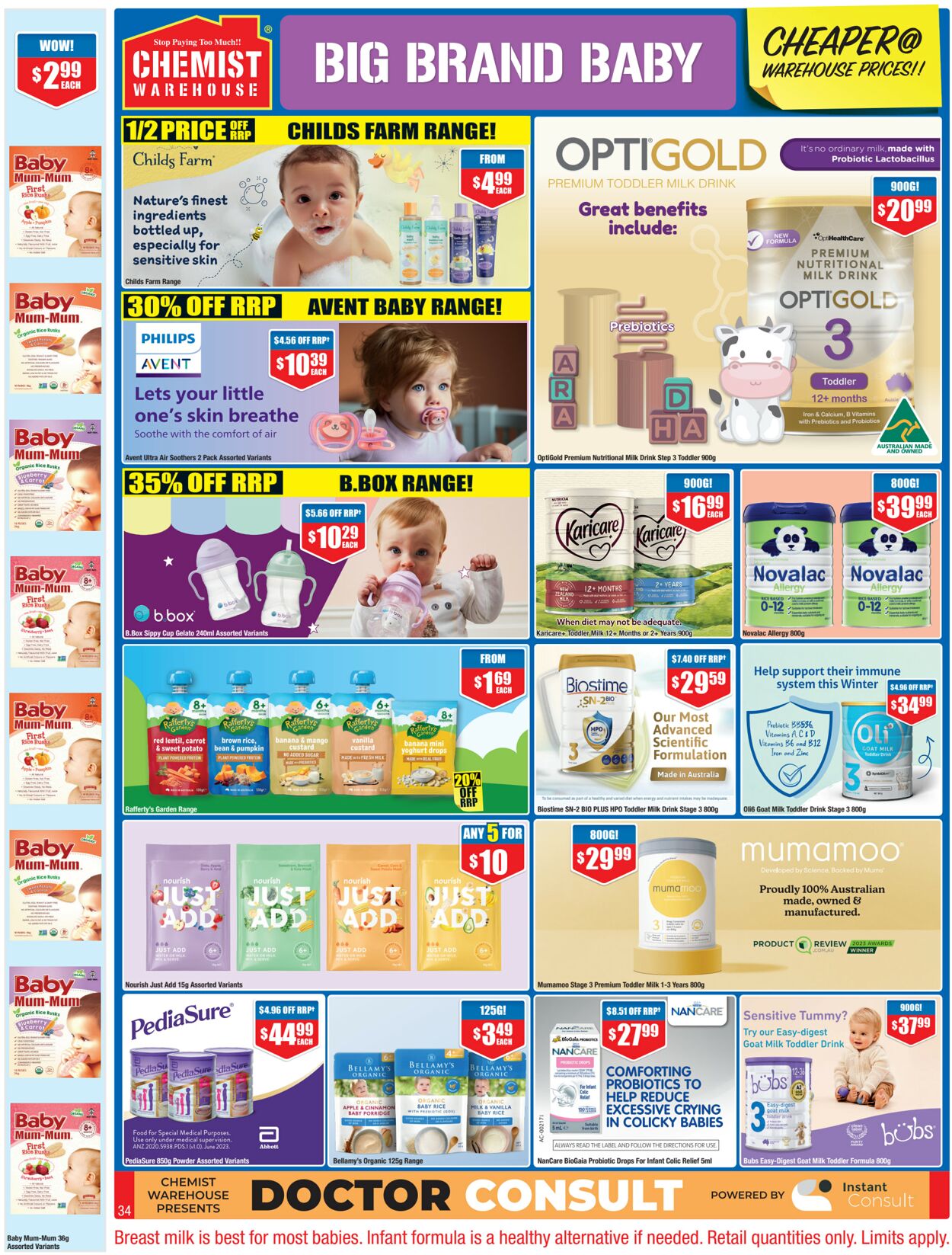 Catalogue Chemist Warehouse 27.09.2023 - 11.10.2023