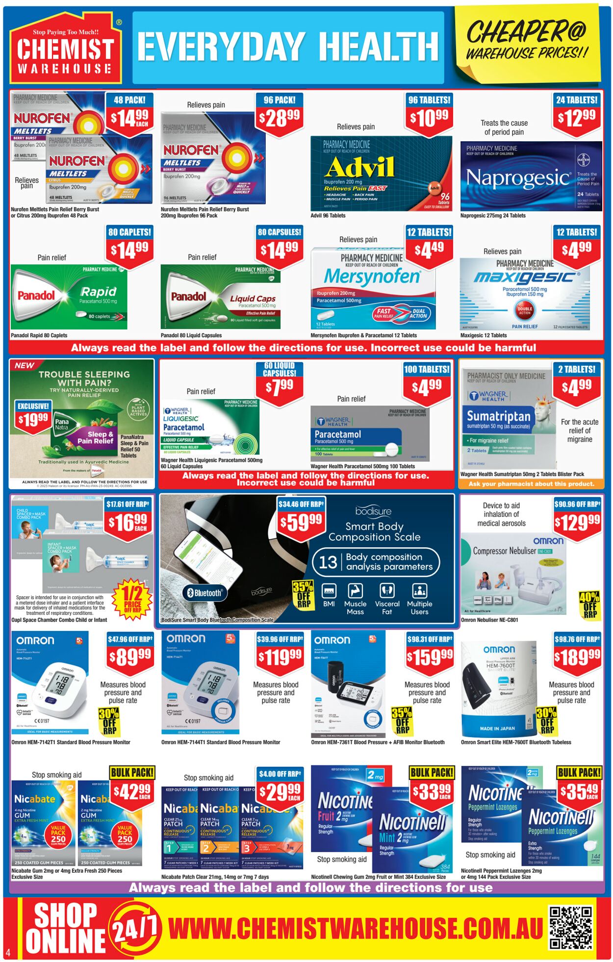 Catalogue Chemist Warehouse 27.09.2023 - 11.10.2023