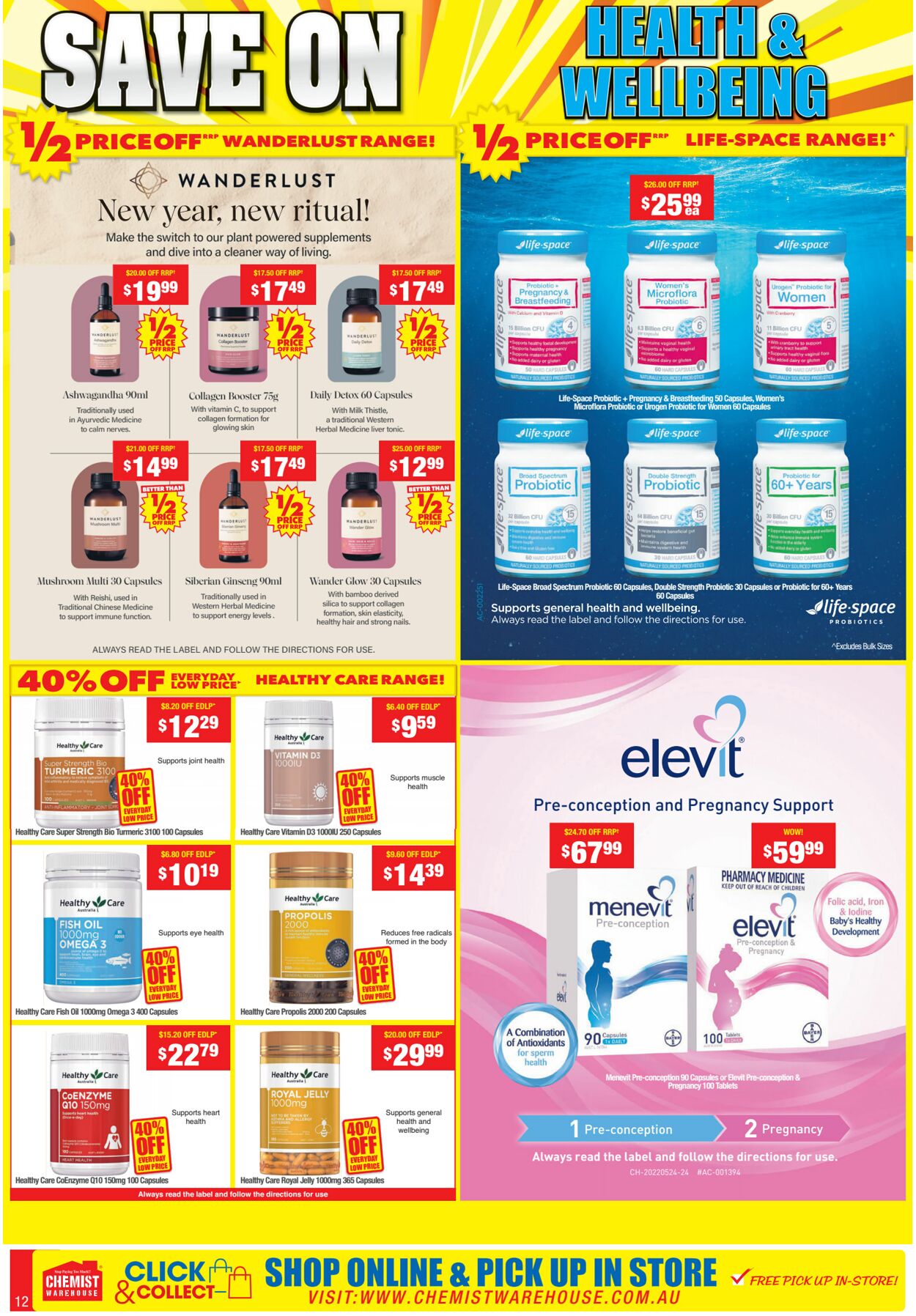 Catalogue Chemist Warehouse 24.12.2022 - 07.01.2023