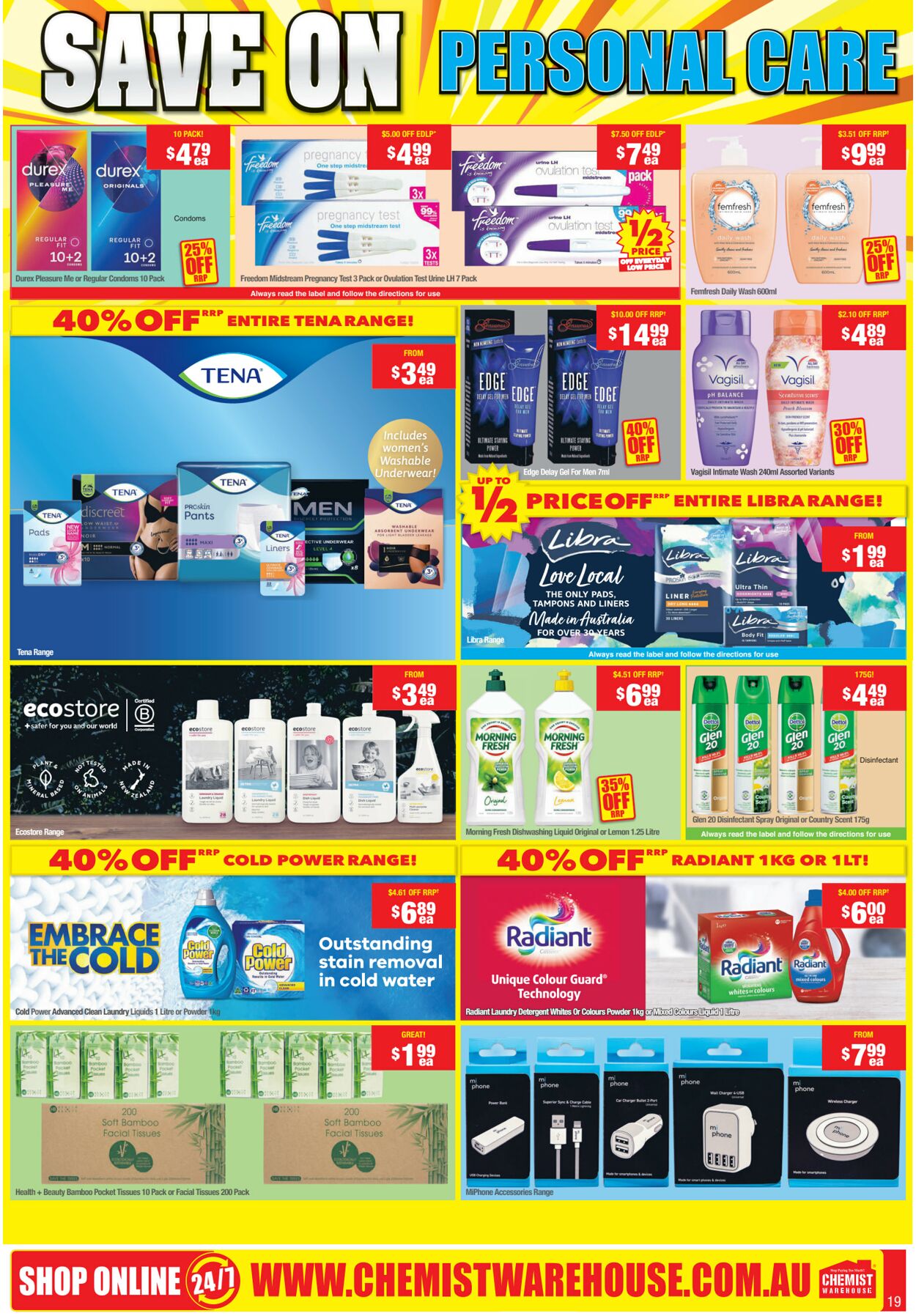 Catalogue Chemist Warehouse 24.12.2022 - 07.01.2023