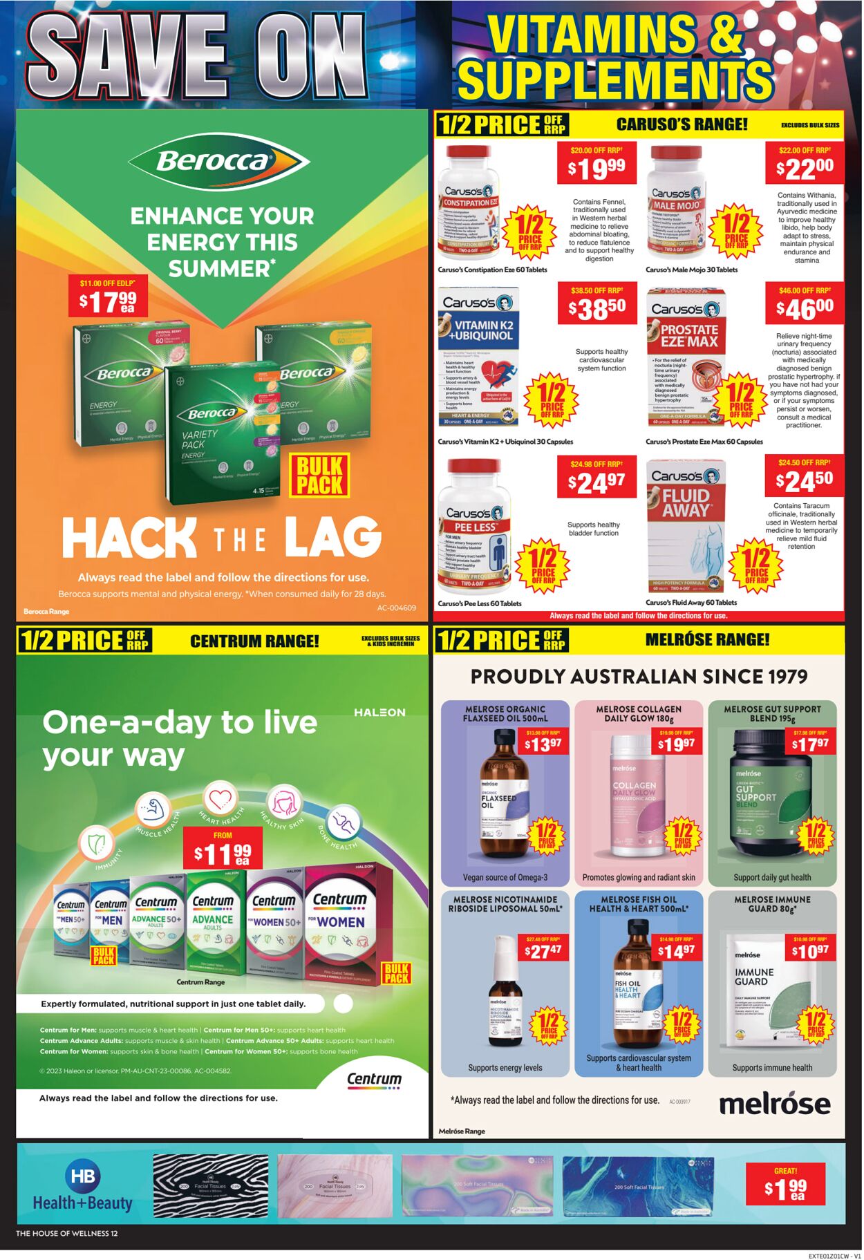 Catalogue Chemist Warehouse 25.12.2023 - 08.01.2024