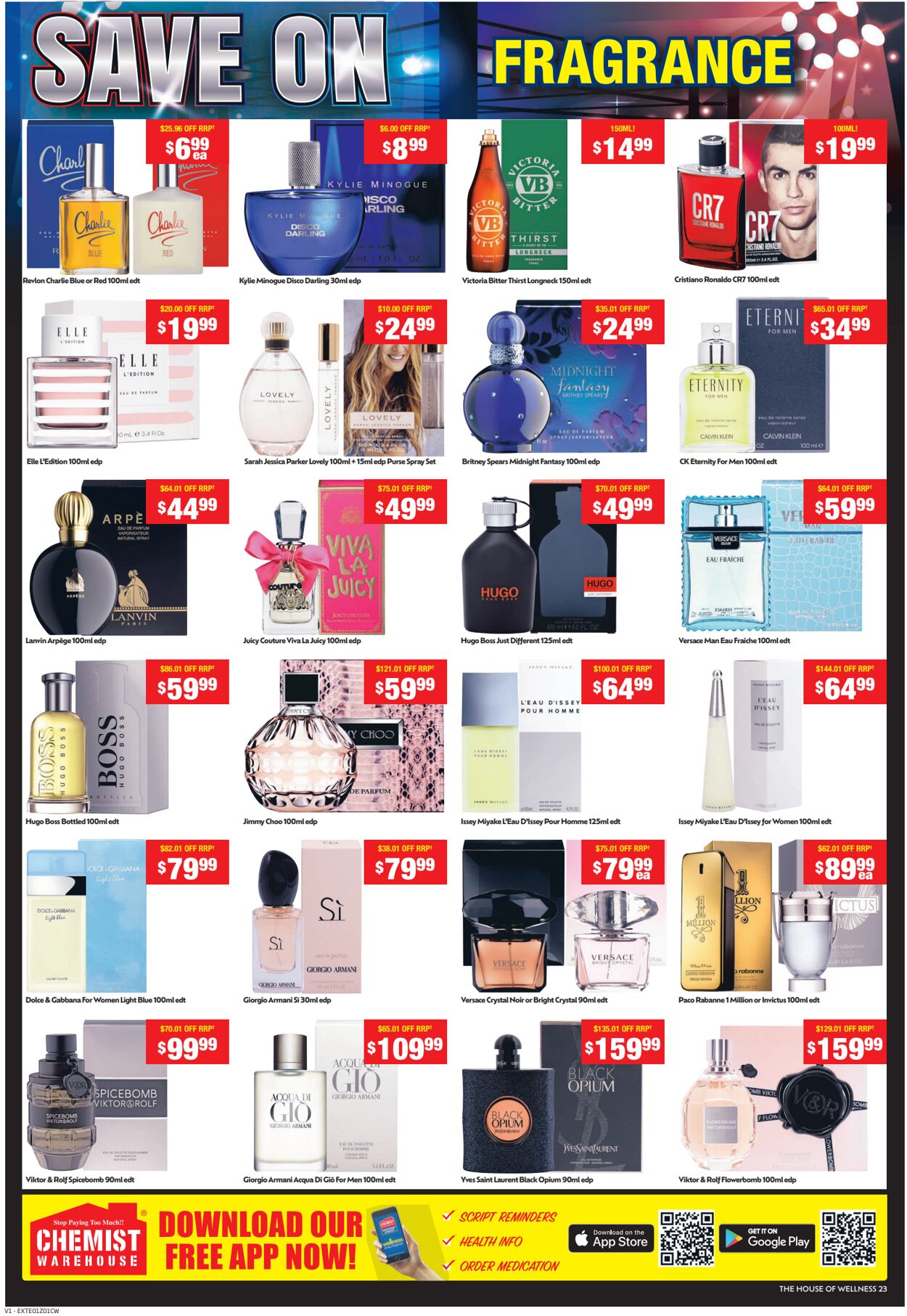 Catalogue Chemist Warehouse 25.12.2023 - 08.01.2024