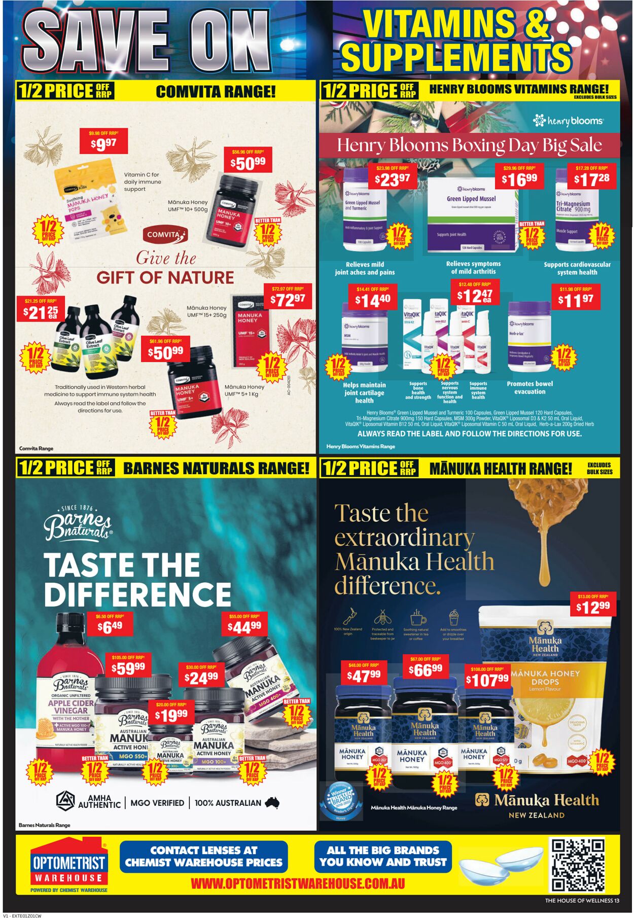 Catalogue Chemist Warehouse 25.12.2023 - 08.01.2024