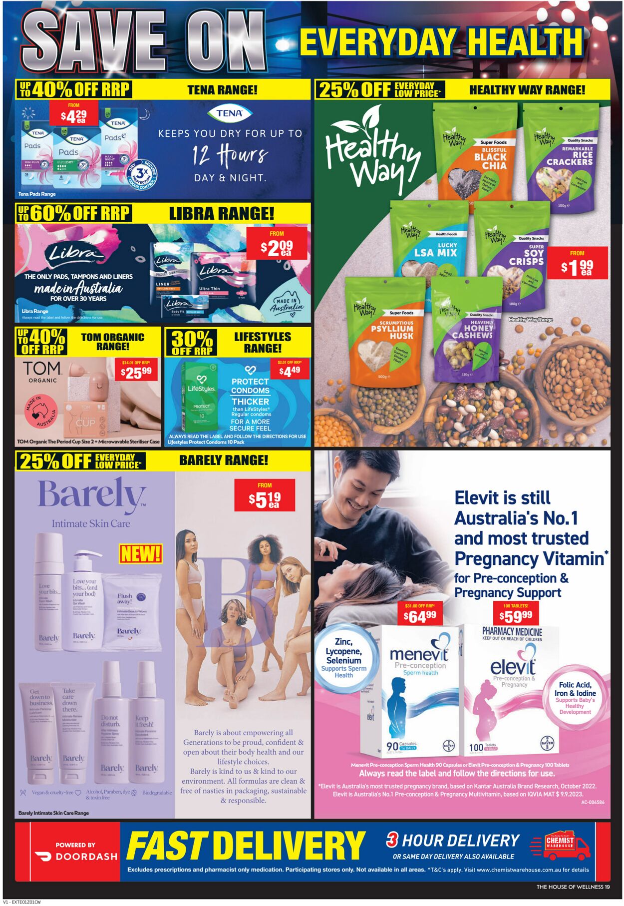 Catalogue Chemist Warehouse 25.12.2023 - 08.01.2024