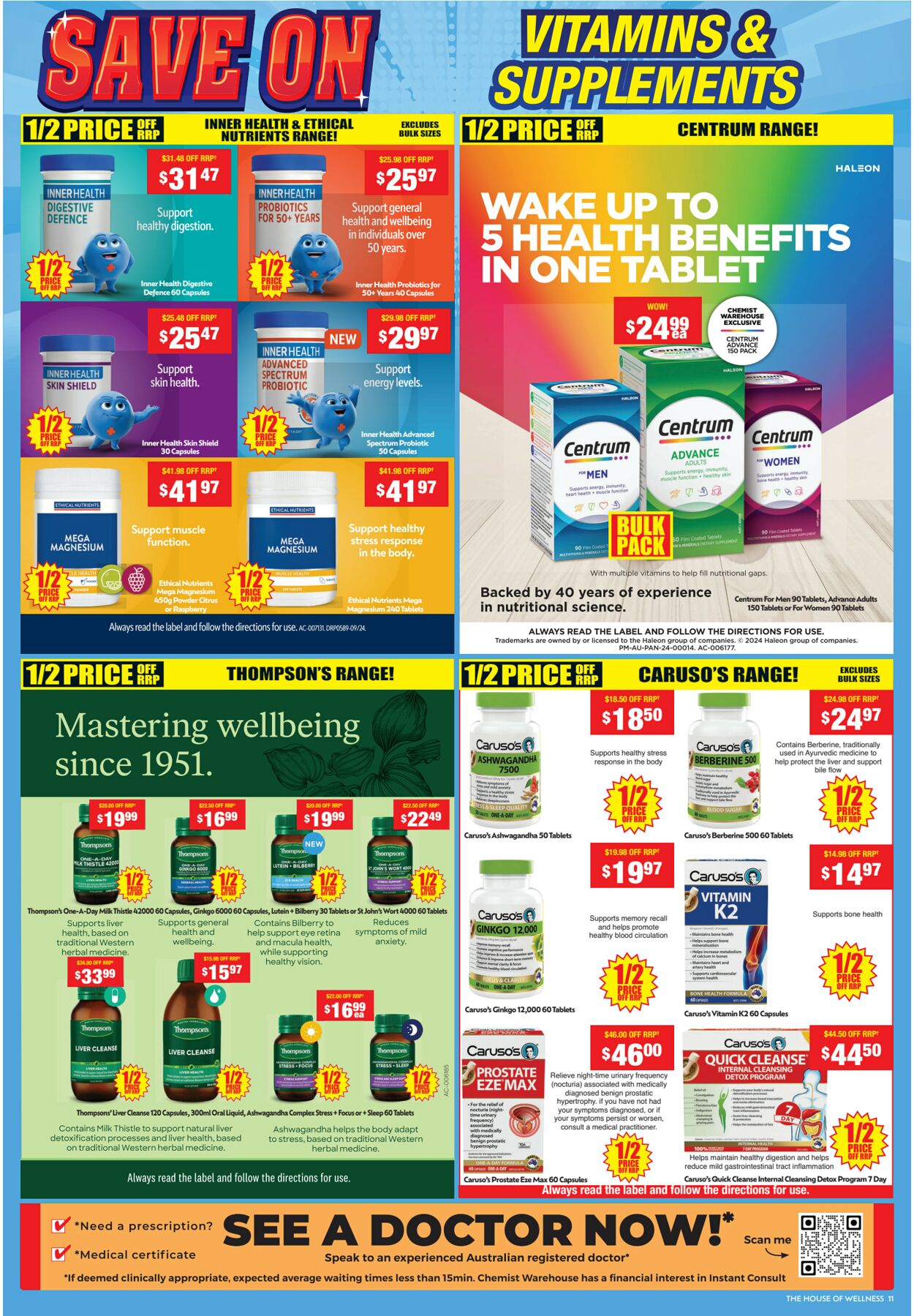 Catalogue Chemist Warehouse 24.12.2024 - 07.01.2025