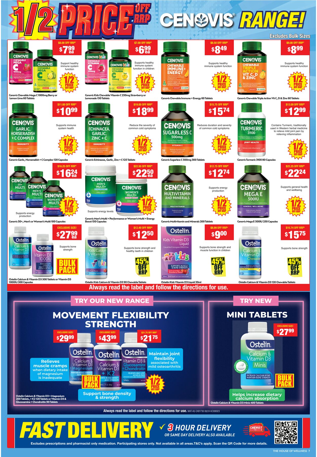 Catalogue Chemist Warehouse 24.12.2024 - 07.01.2025