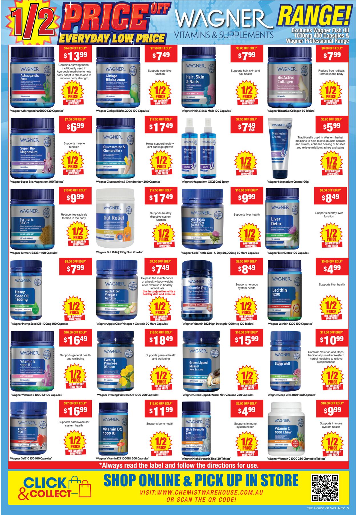 Catalogue Chemist Warehouse 24.12.2024 - 07.01.2025