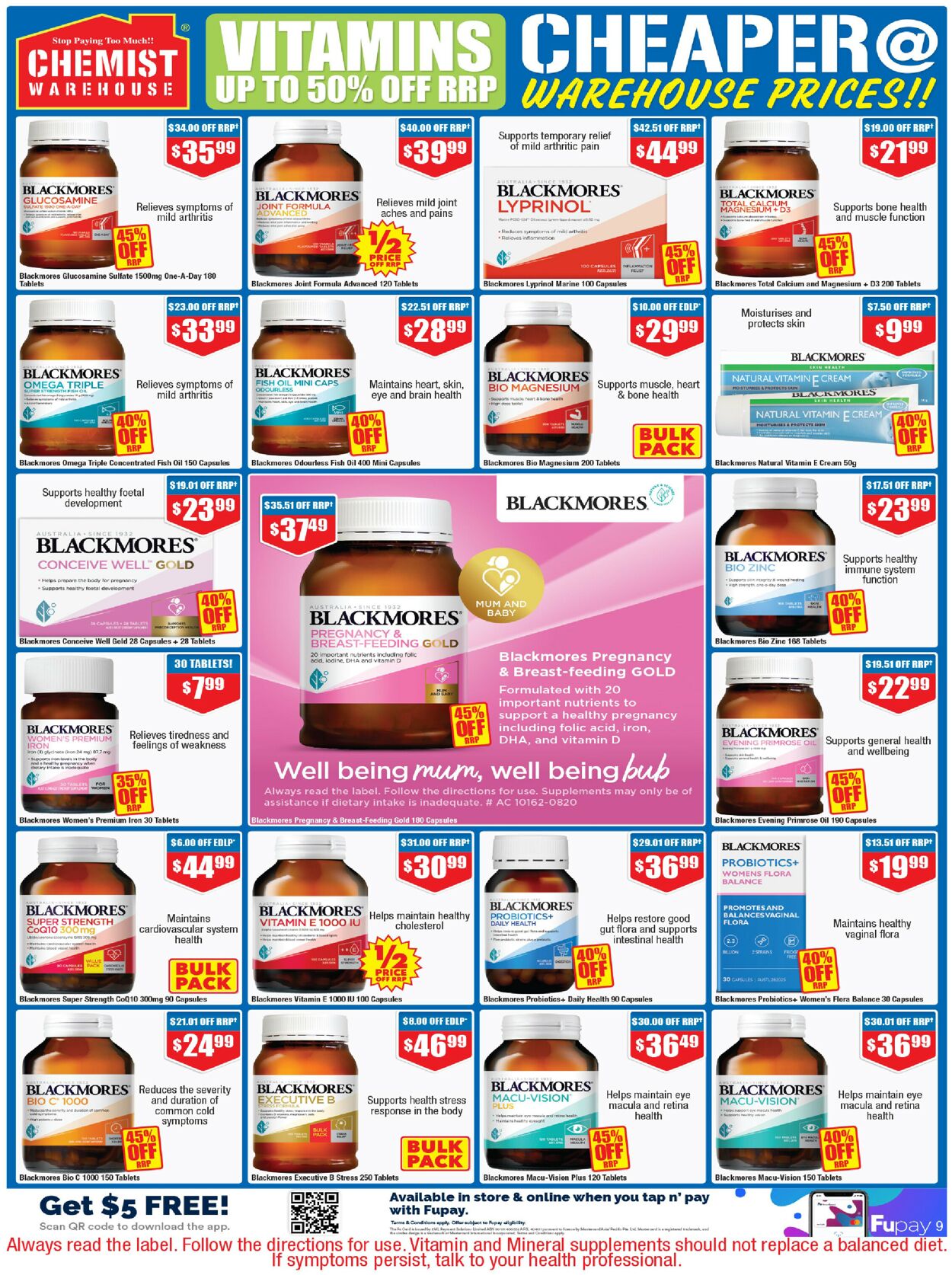 Catalogue Chemist Warehouse 25.02.2021 - 10.03.2021