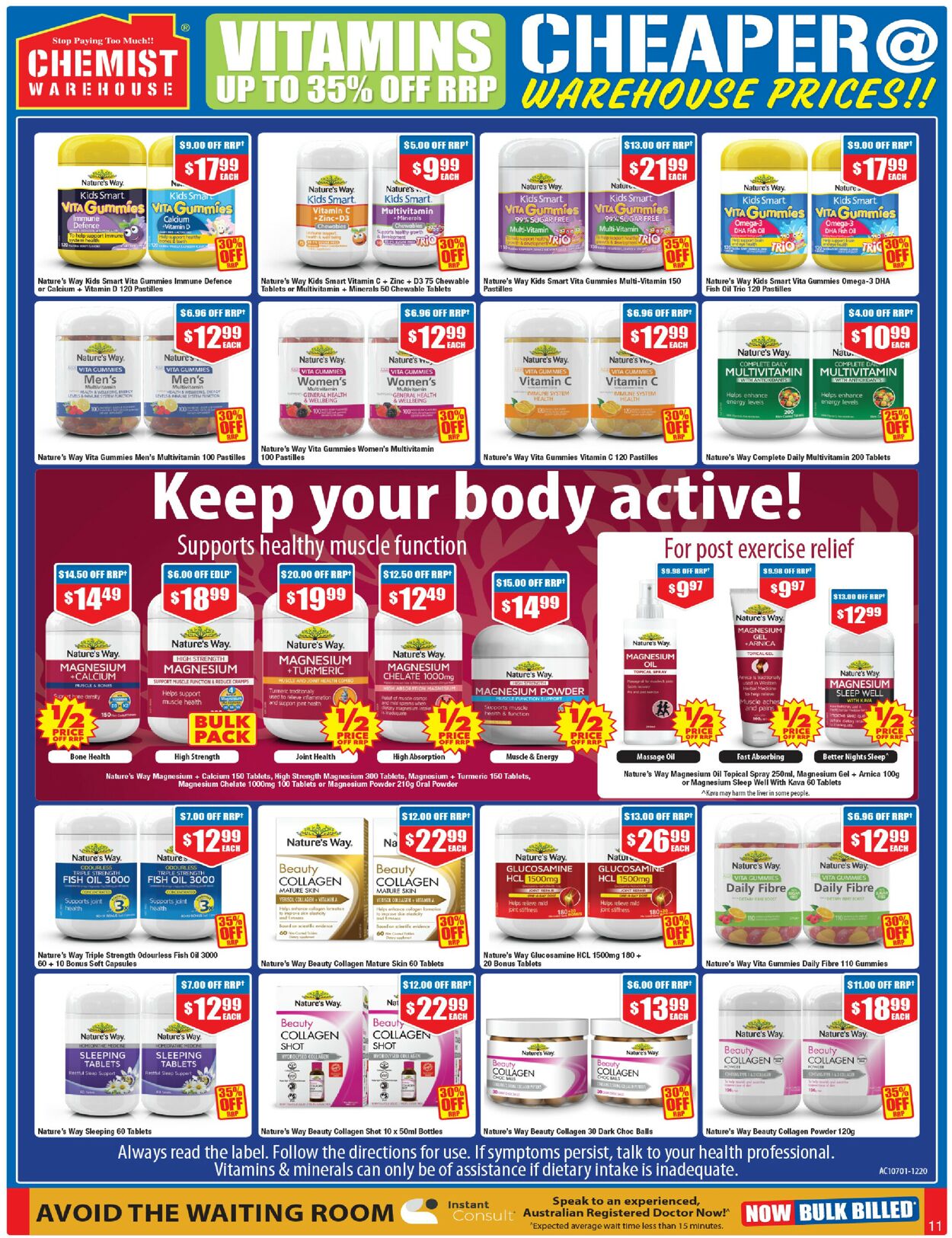 Catalogue Chemist Warehouse 25.02.2021 - 10.03.2021