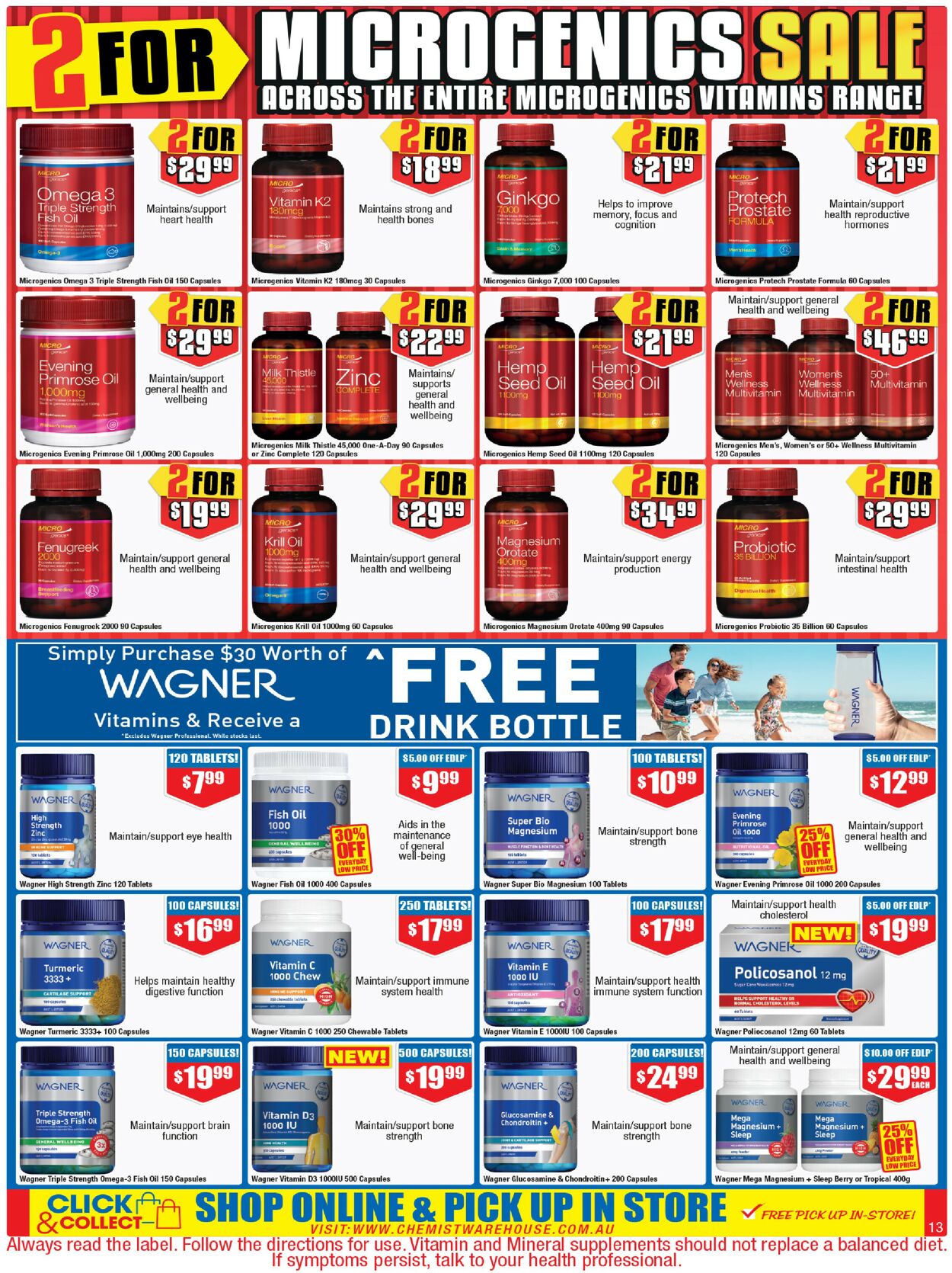 Catalogue Chemist Warehouse 25.02.2021 - 10.03.2021
