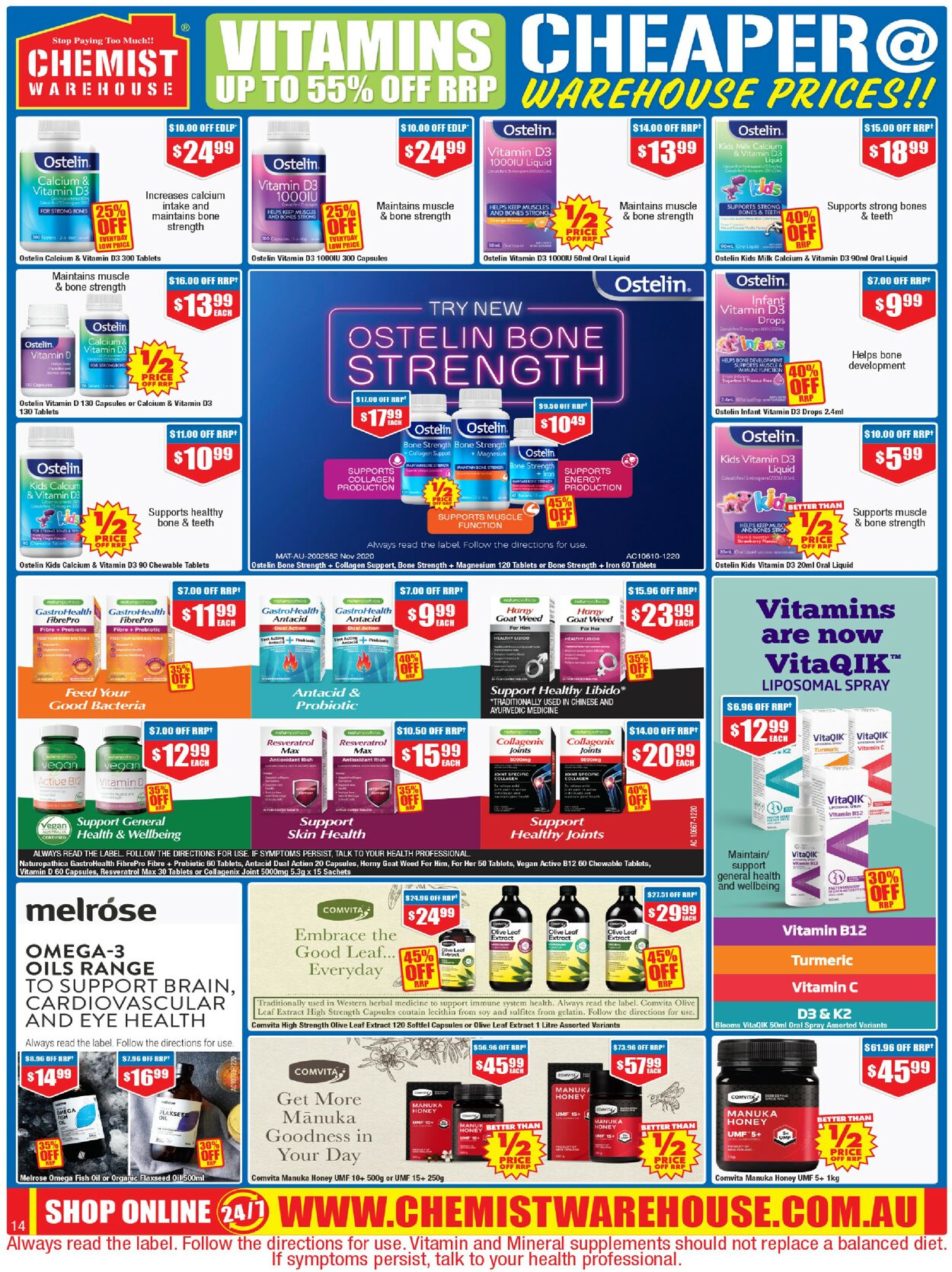 Catalogue Chemist Warehouse 25.02.2021 - 10.03.2021