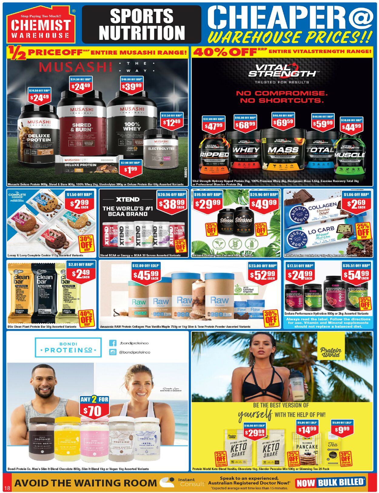 Catalogue Chemist Warehouse 25.02.2021 - 10.03.2021