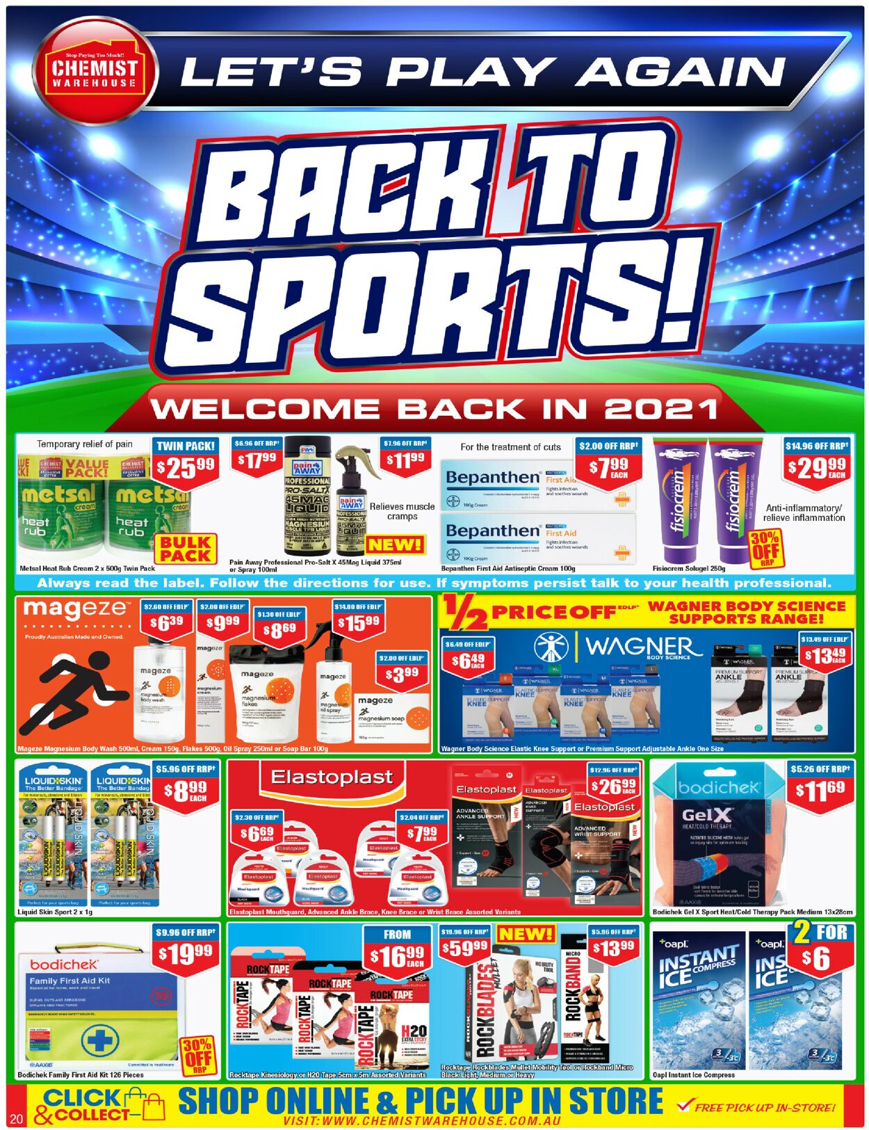 Catalogue Chemist Warehouse 25.02.2021 - 10.03.2021