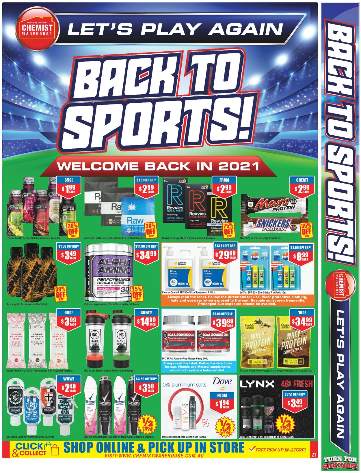 Catalogue Chemist Warehouse 25.02.2021 - 10.03.2021
