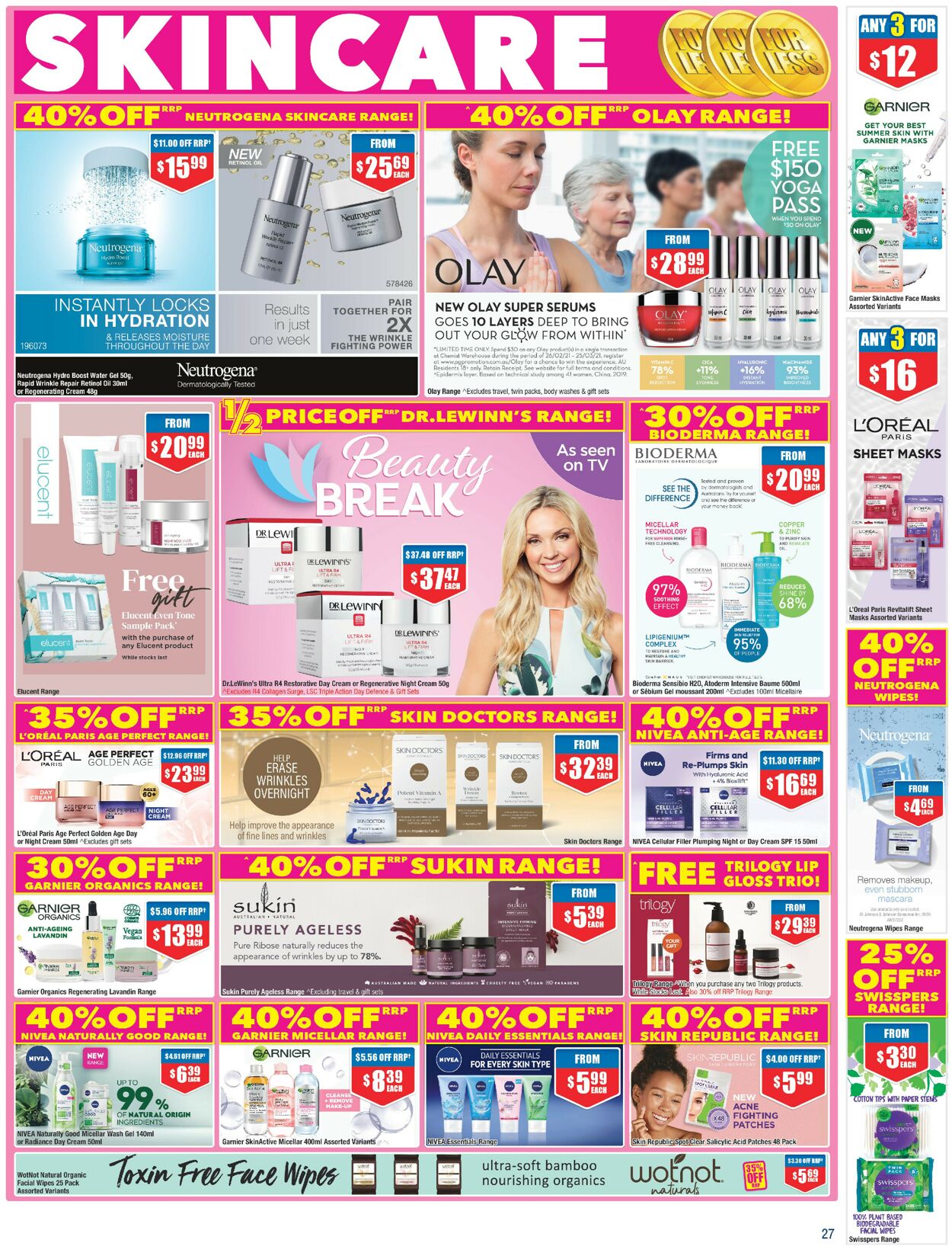 Catalogue Chemist Warehouse 25.02.2021 - 10.03.2021