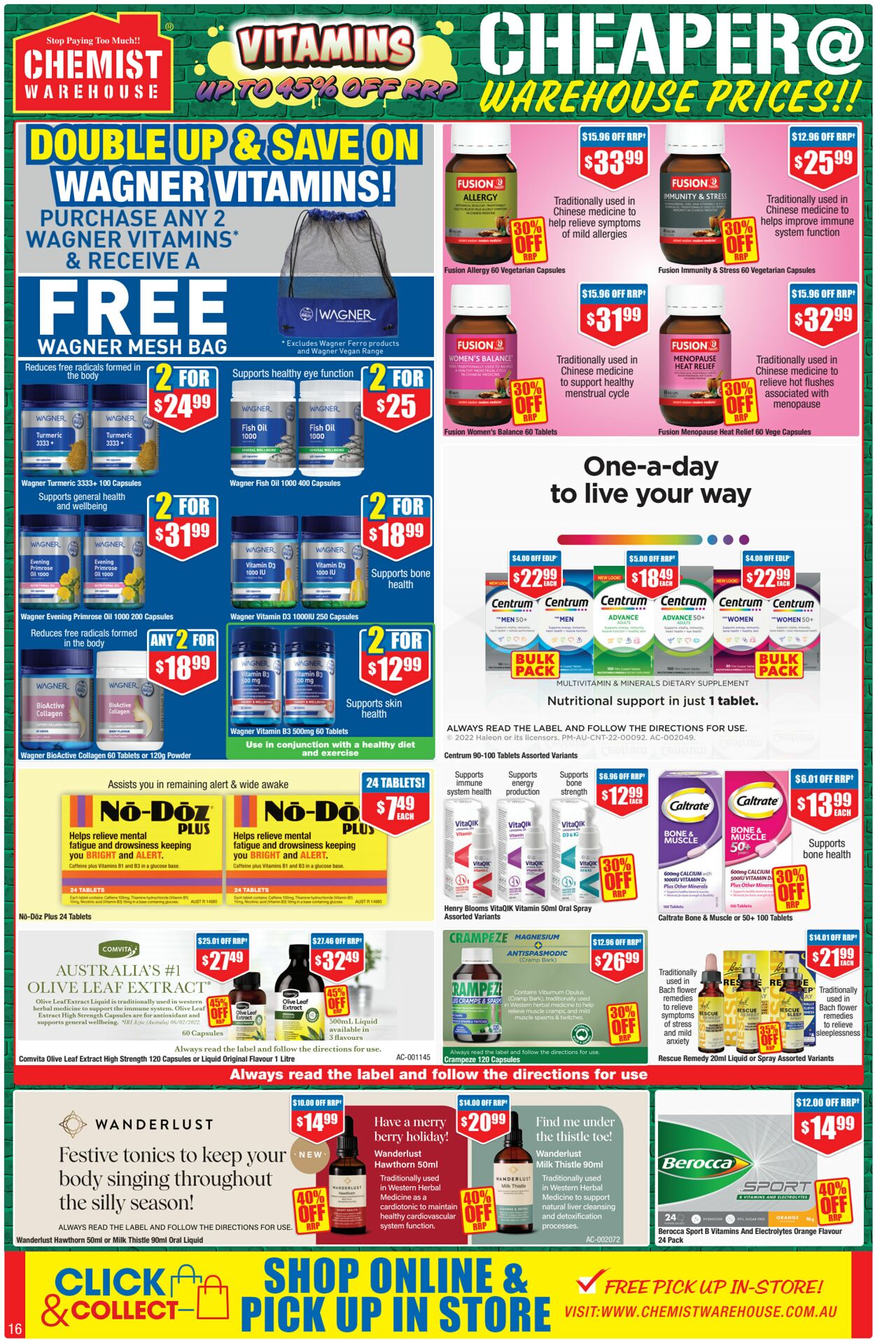 Catalogue Chemist Warehouse 27.11.2022 - 11.12.2022