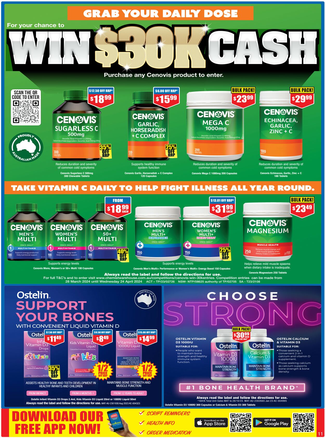 Catalogue Chemist Warehouse 27.03.2024 - 10.04.2024