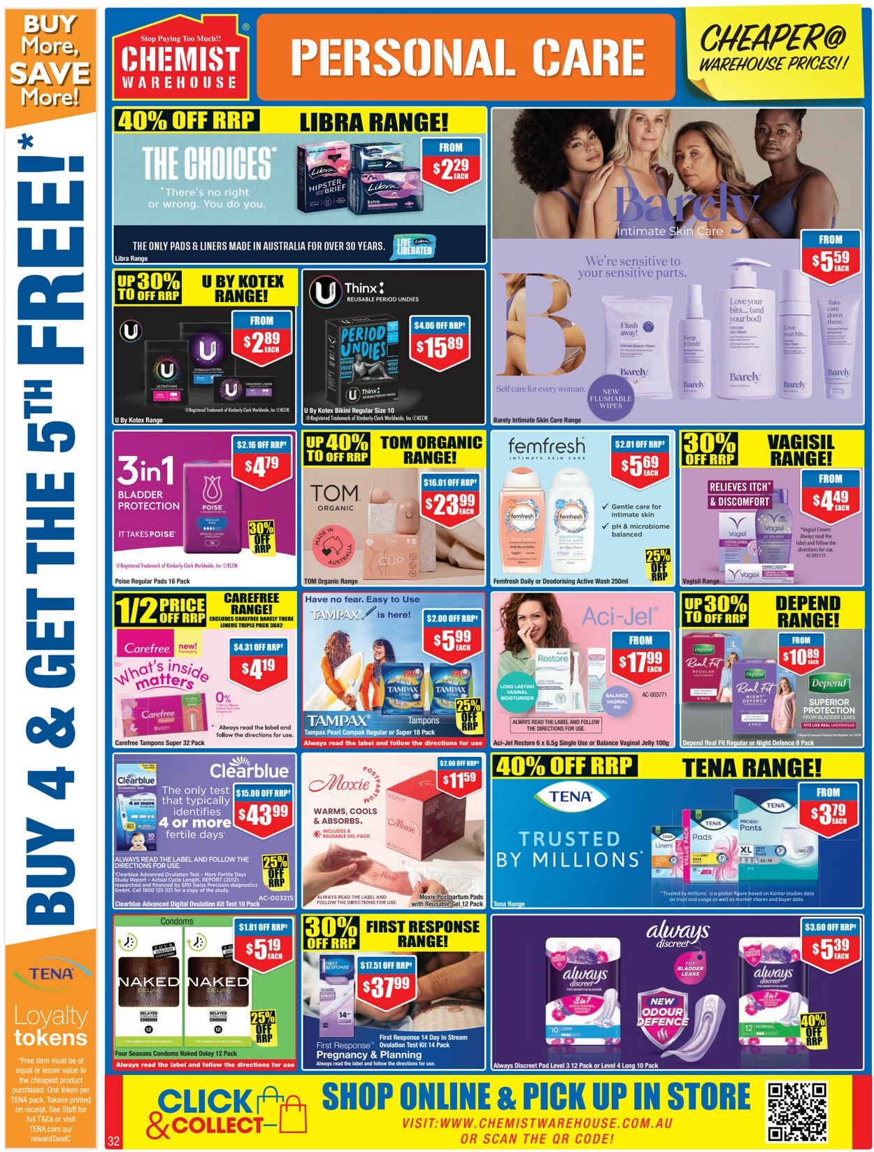 Catalogue Chemist Warehouse 27.03.2024 - 10.04.2024