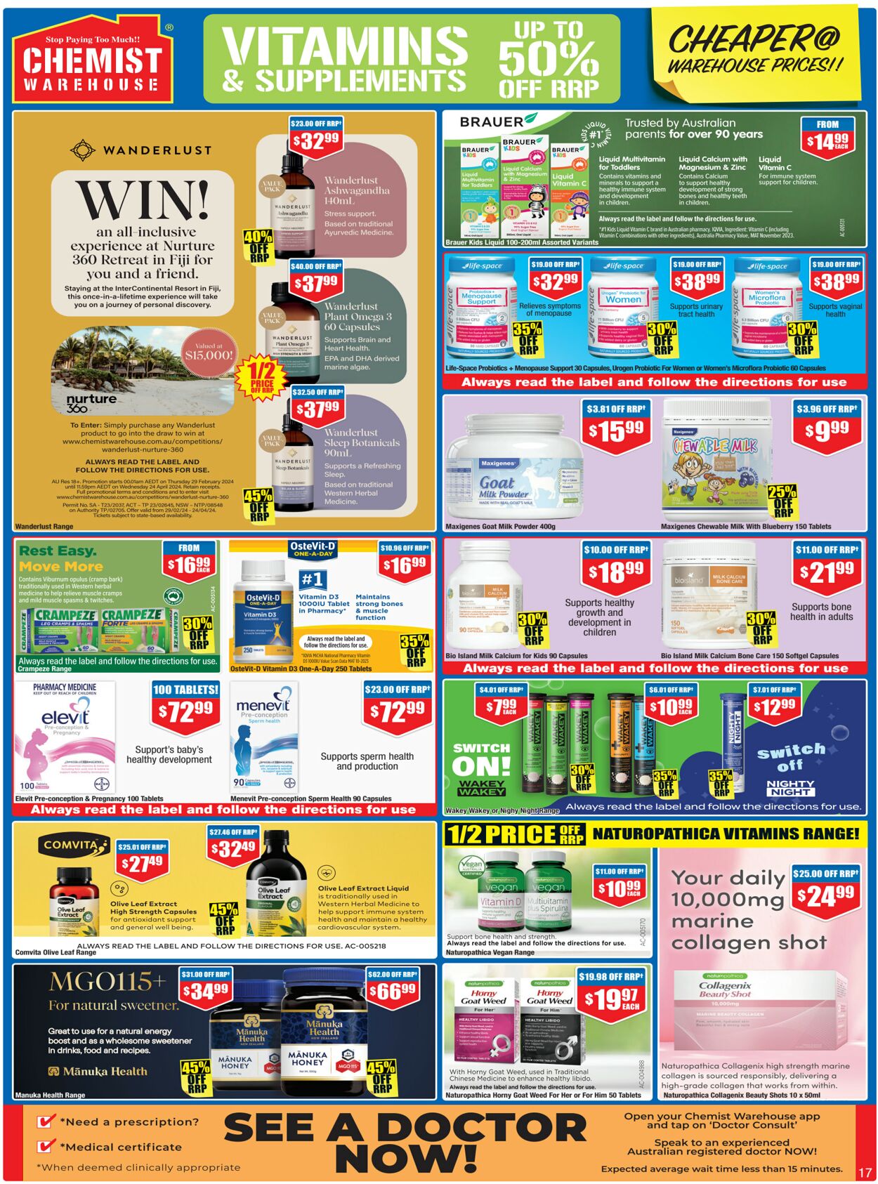 Catalogue Chemist Warehouse 27.03.2024 - 10.04.2024