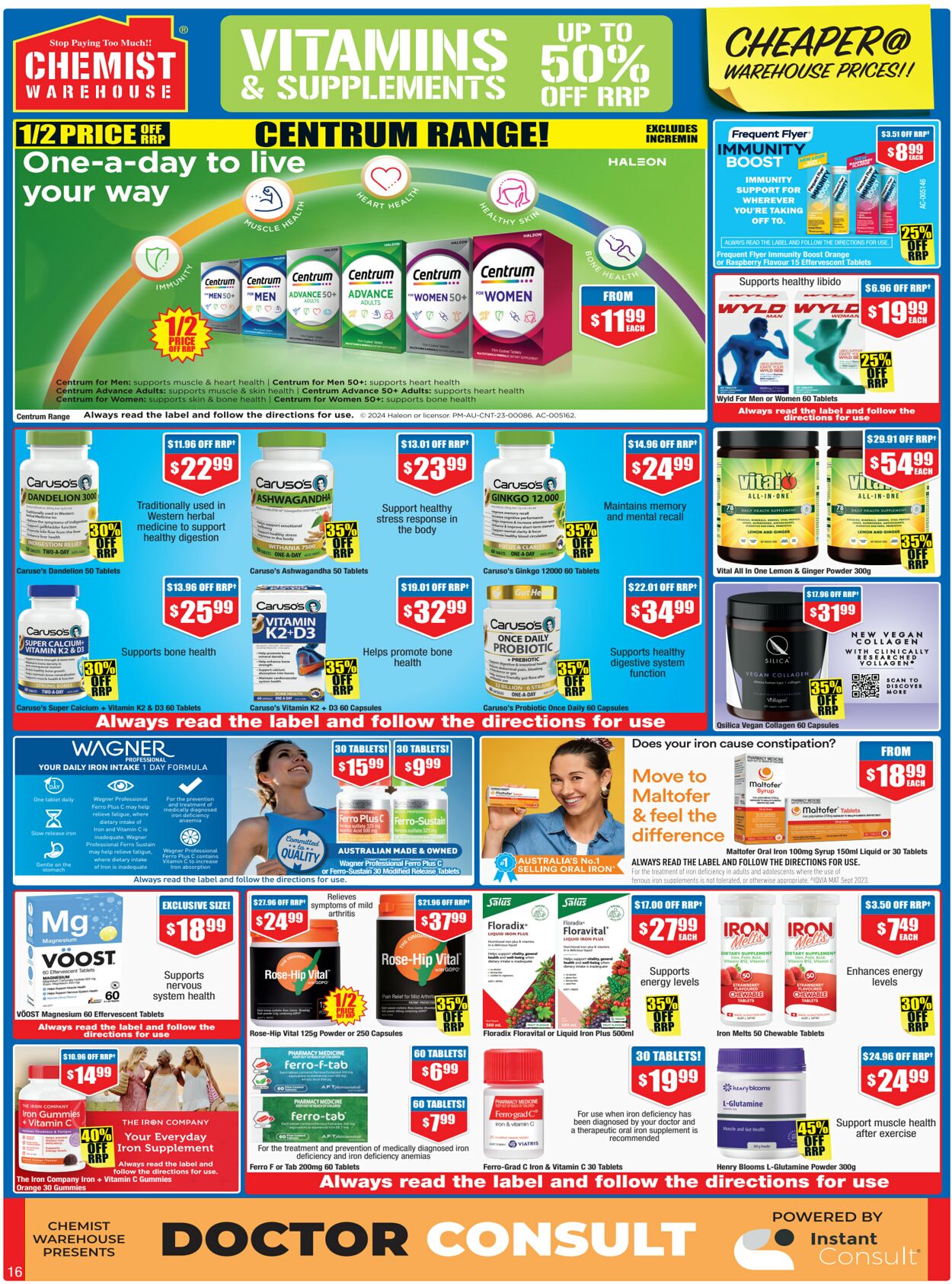 Catalogue Chemist Warehouse 27.03.2024 - 10.04.2024