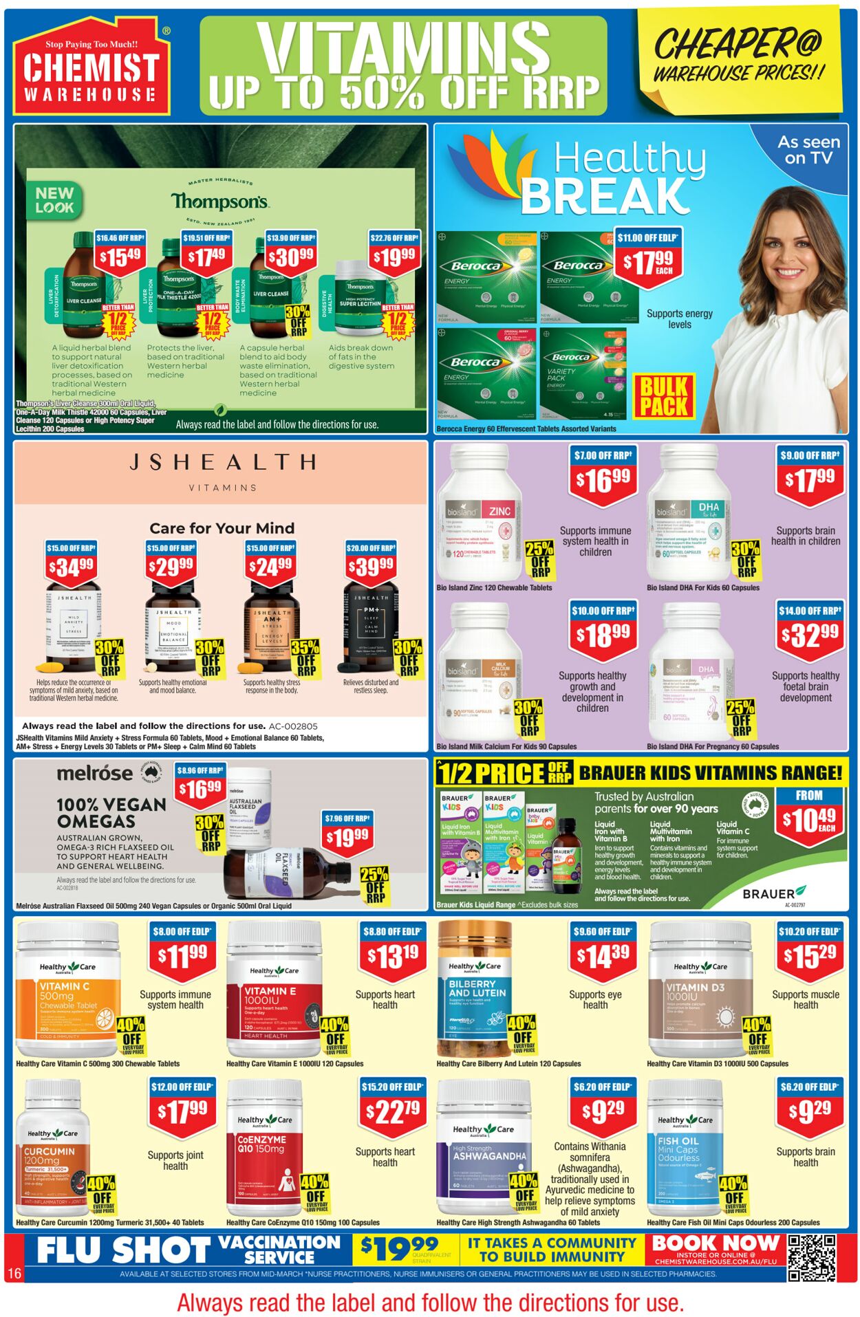 Catalogue Chemist Warehouse 24.03.2023 - 07.04.2023