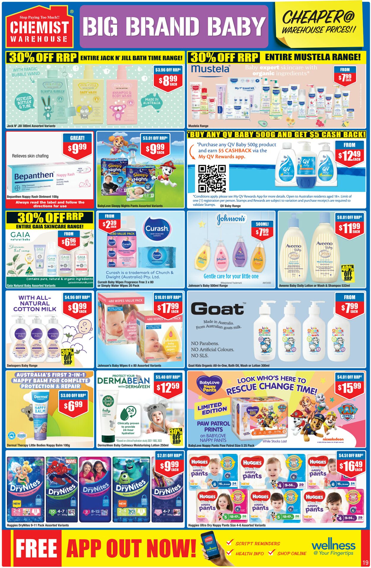 Catalogue Chemist Warehouse 24.03.2023 - 07.04.2023