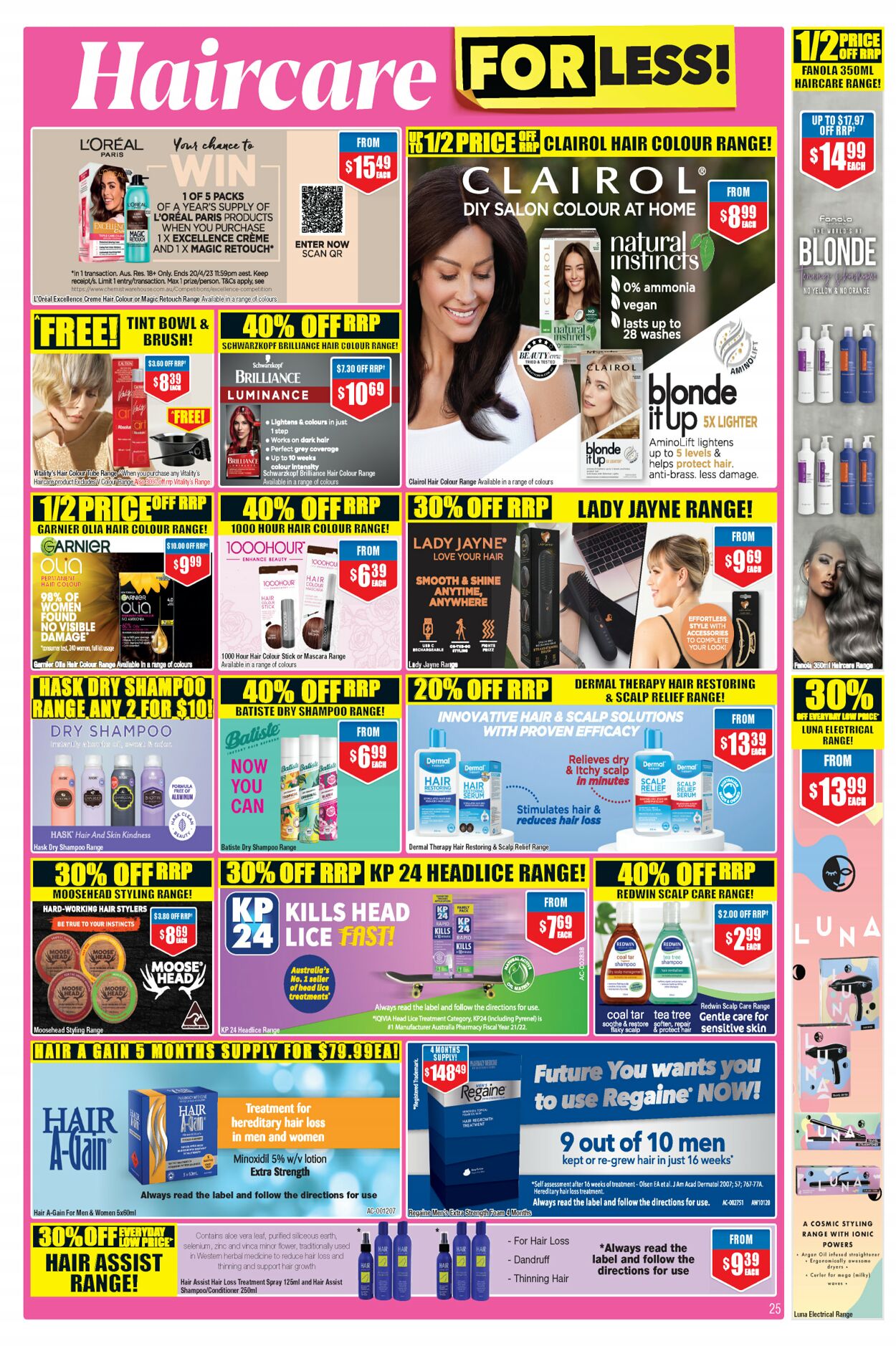 Catalogue Chemist Warehouse 24.03.2023 - 07.04.2023