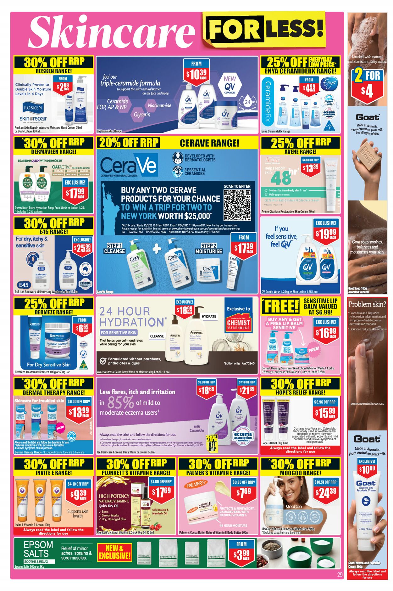 Catalogue Chemist Warehouse 24.03.2023 - 07.04.2023