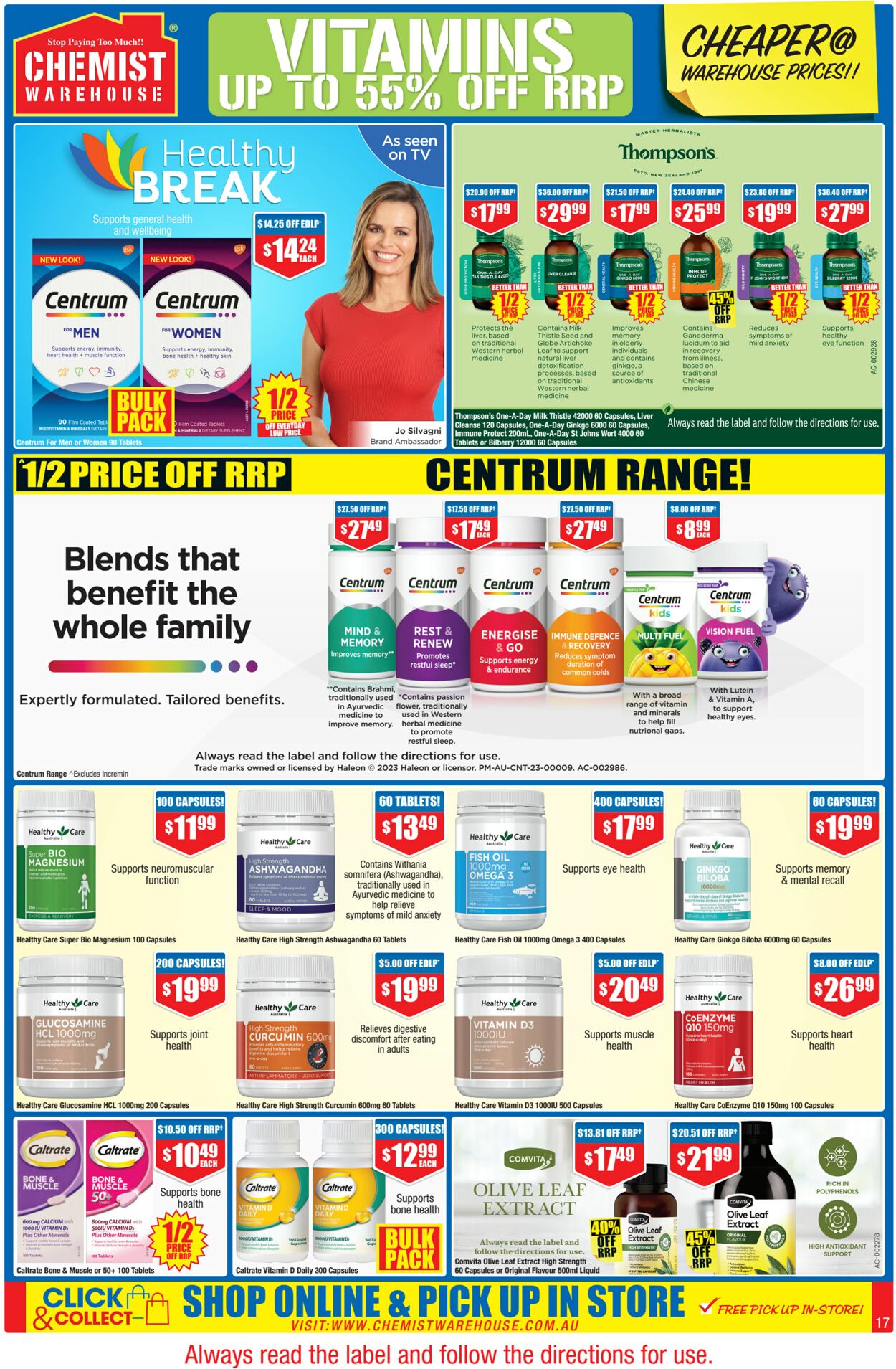 Catalogue Chemist Warehouse 20.04.2023 - 14.05.2023