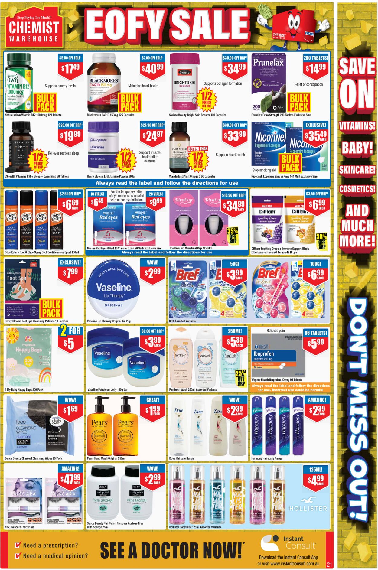 Catalogue Chemist Warehouse 22.06.2023 - 06.07.2023