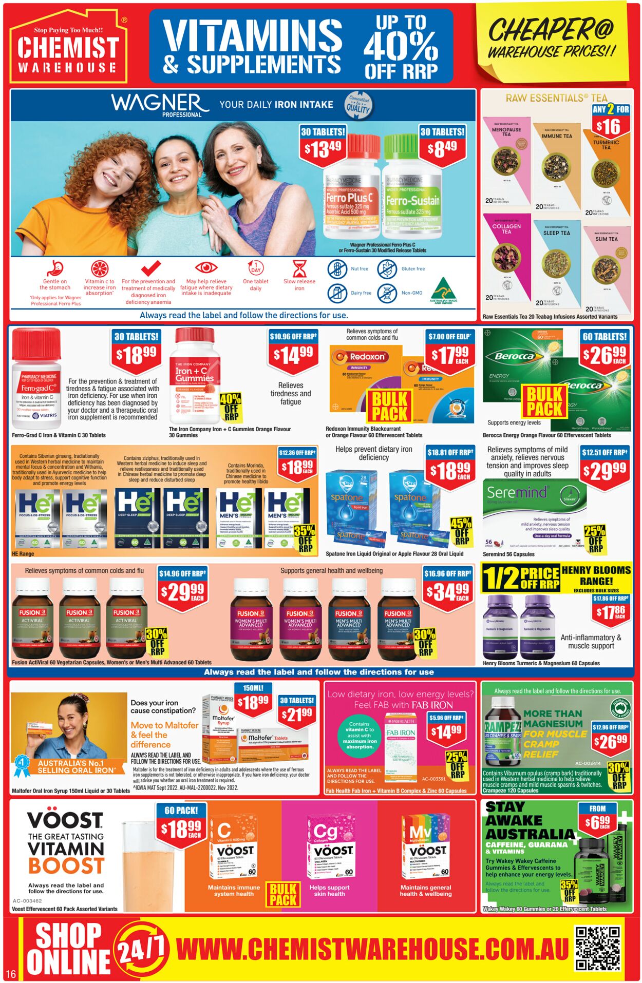 Catalogue Chemist Warehouse 22.06.2023 - 06.07.2023