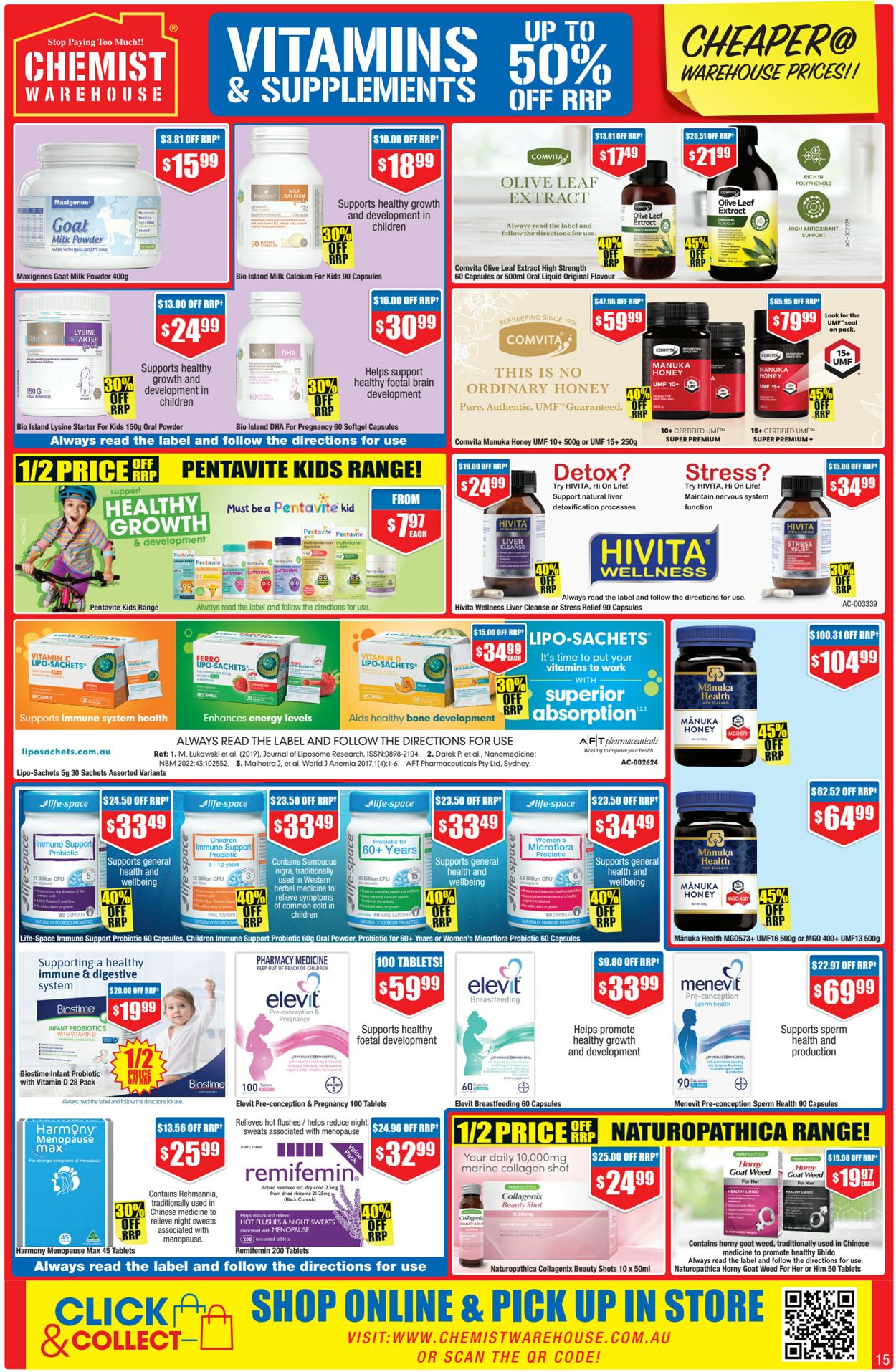 Catalogue Chemist Warehouse 22.06.2023 - 06.07.2023