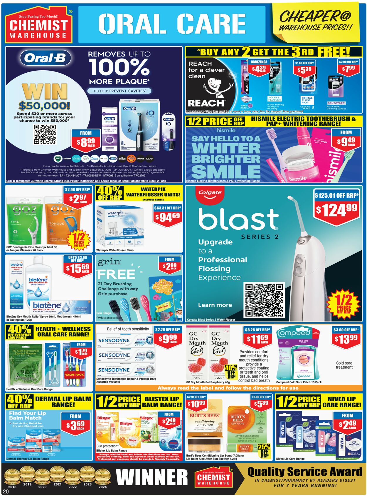 Catalogue Chemist Warehouse 26.06.2024 - 10.07.2024