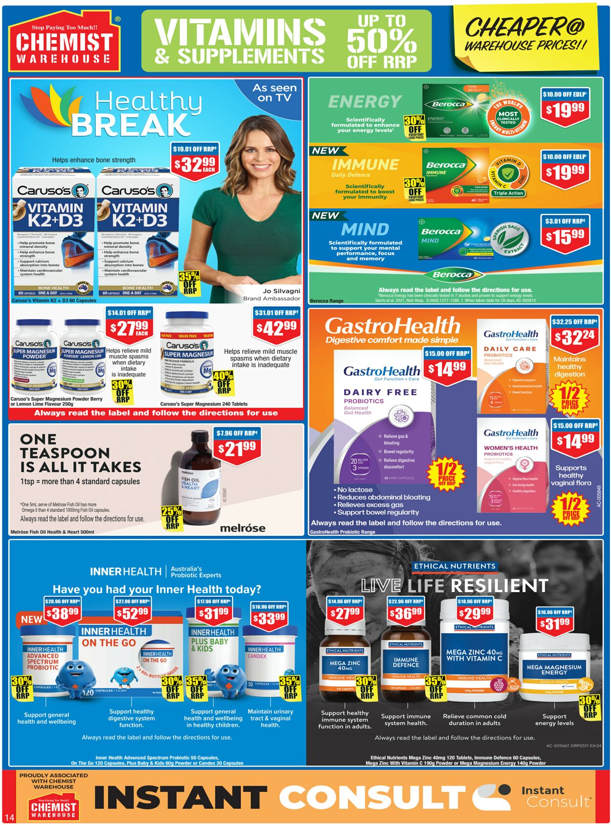 Catalogue Chemist Warehouse 26.06.2024 - 10.07.2024