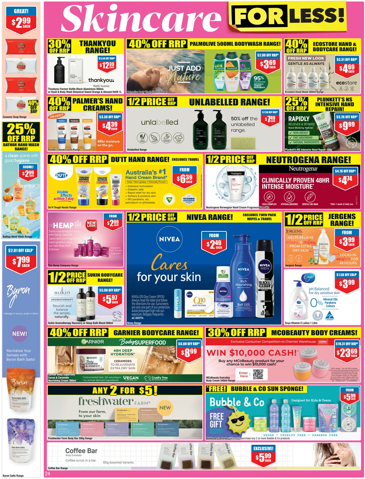 Catalogue Chemist Warehouse 26.06.2024 - 10.07.2024