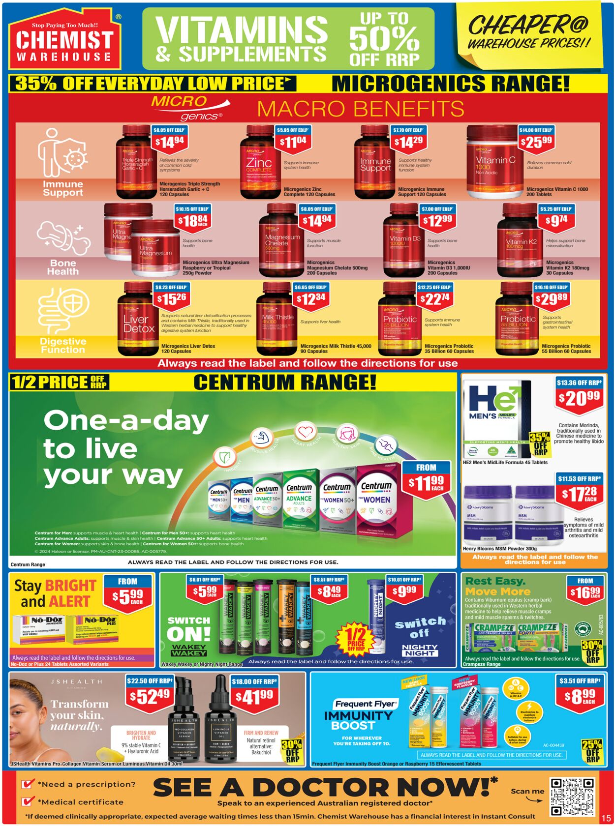 Catalogue Chemist Warehouse 26.06.2024 - 10.07.2024