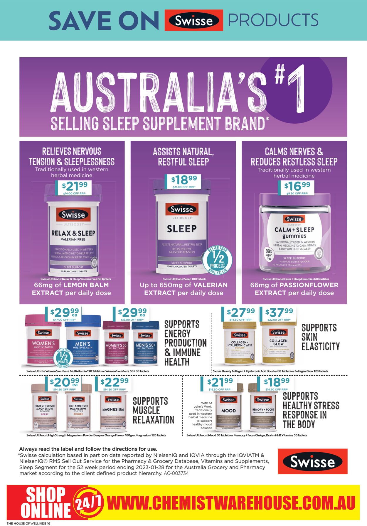 Catalogue Chemist Warehouse 02.08.2023 - 16.08.2023