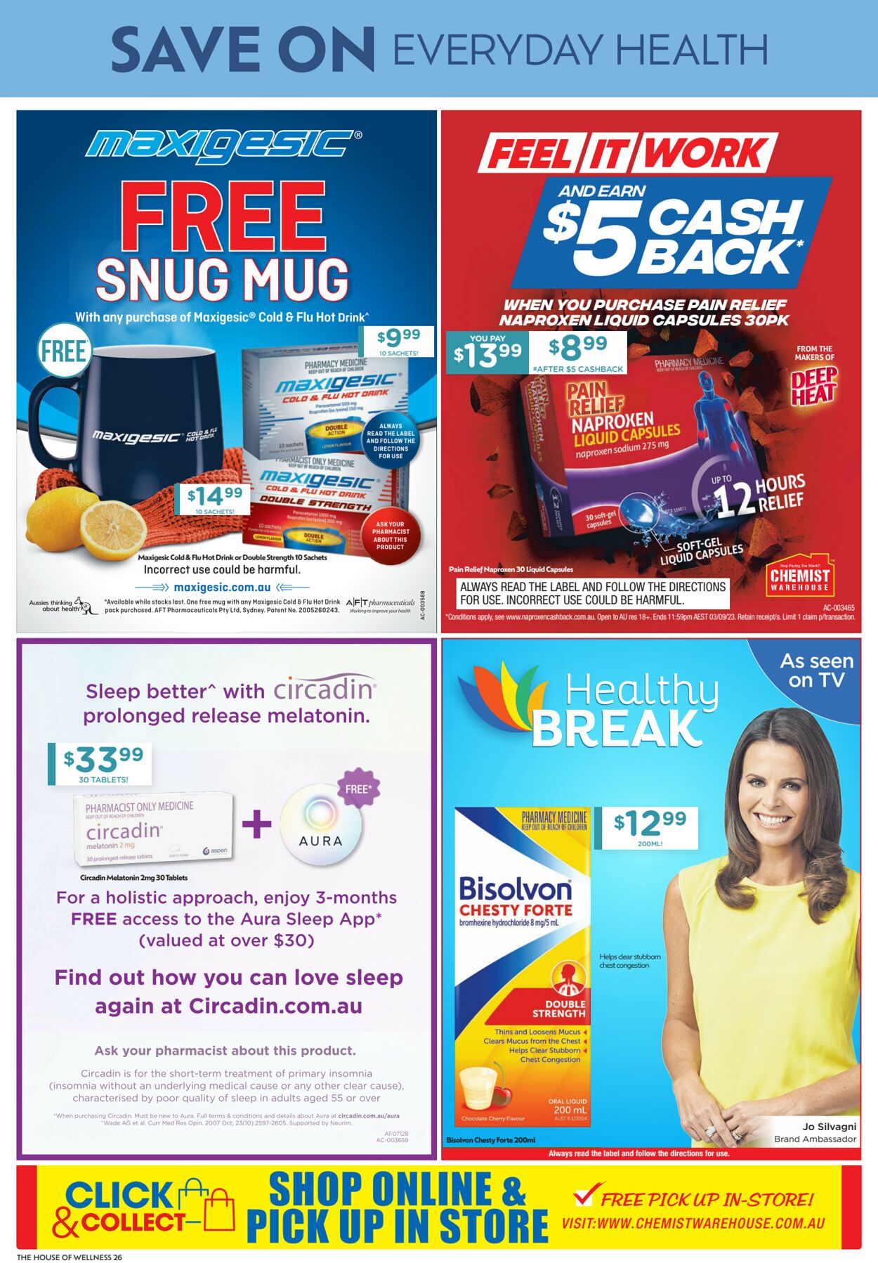 Catalogue Chemist Warehouse 02.08.2023 - 16.08.2023