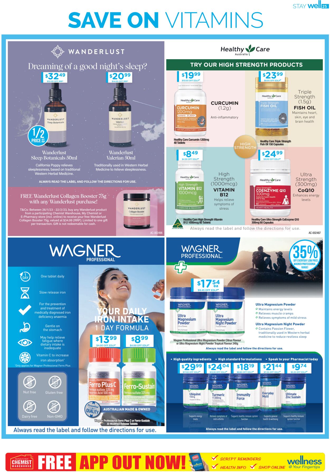 Catalogue Chemist Warehouse 08.02.2023 - 22.02.2023