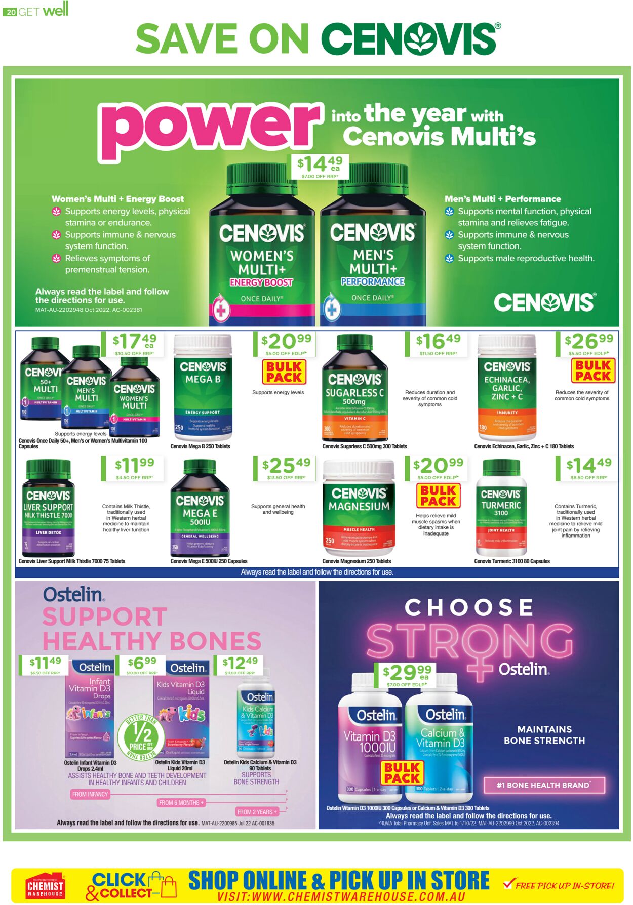 Catalogue Chemist Warehouse 08.02.2023 - 22.02.2023