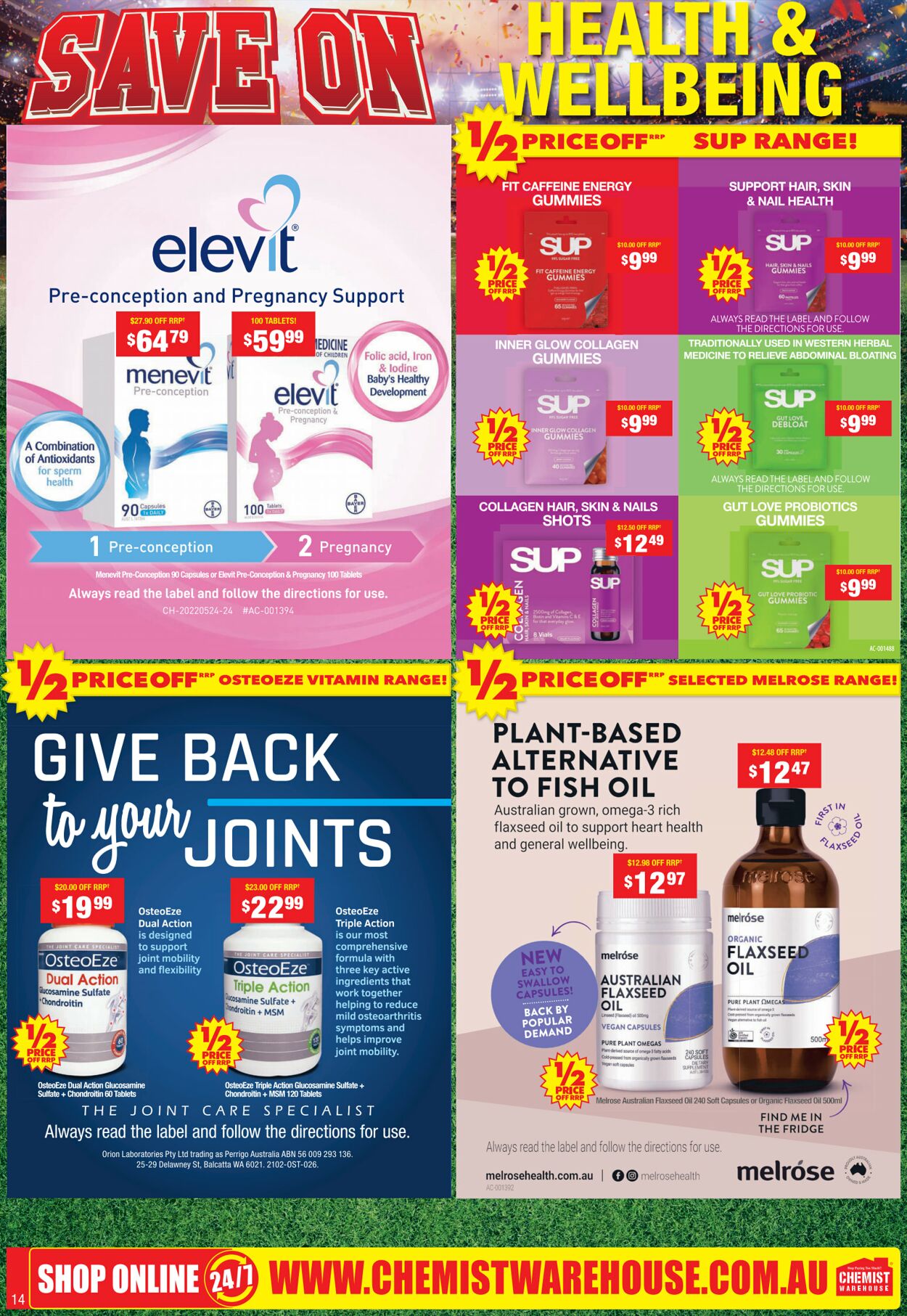 Catalogue Chemist Warehouse 04.09.2022 - 18.09.2022