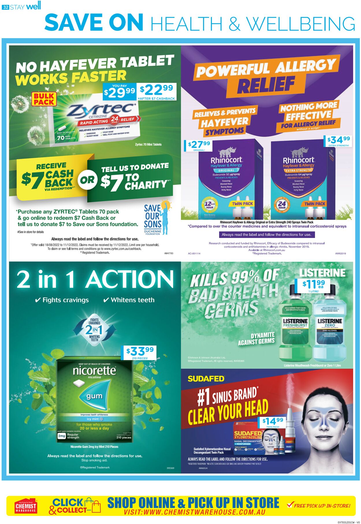 Catalogue Chemist Warehouse 09.11.2022 - 23.11.2022