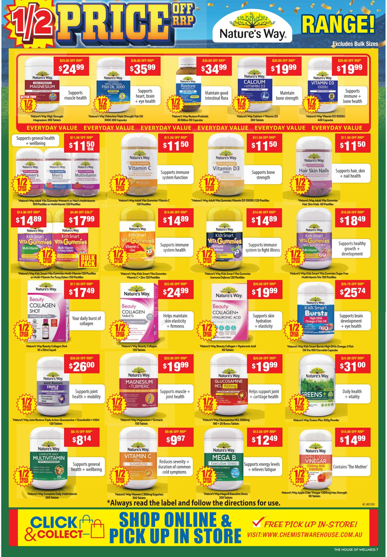 Catalogue Chemist Warehouse 03.09.2023 - 17.09.2023