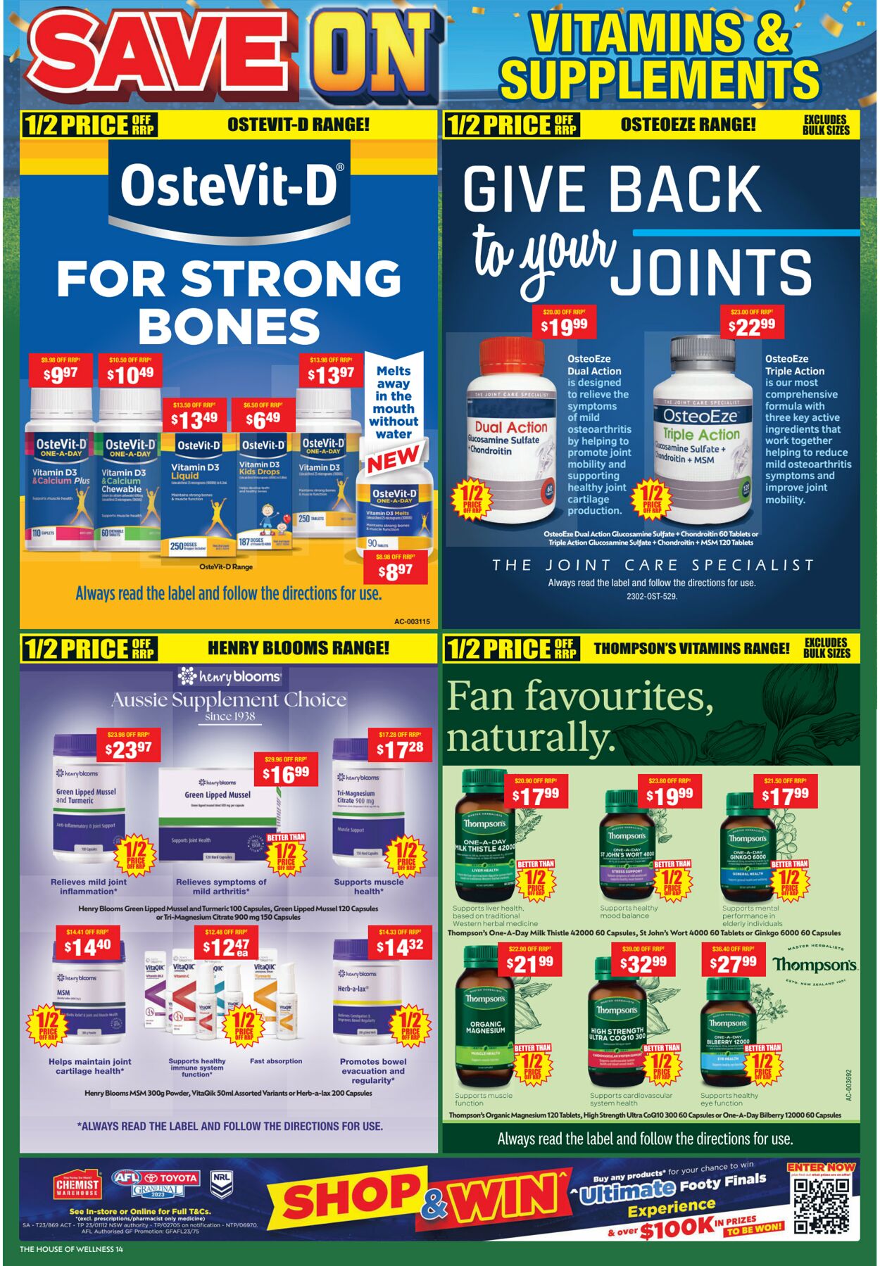 Catalogue Chemist Warehouse 03.09.2023 - 17.09.2023