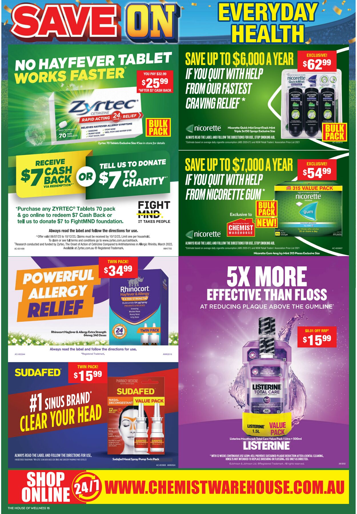 Catalogue Chemist Warehouse 03.09.2023 - 17.09.2023