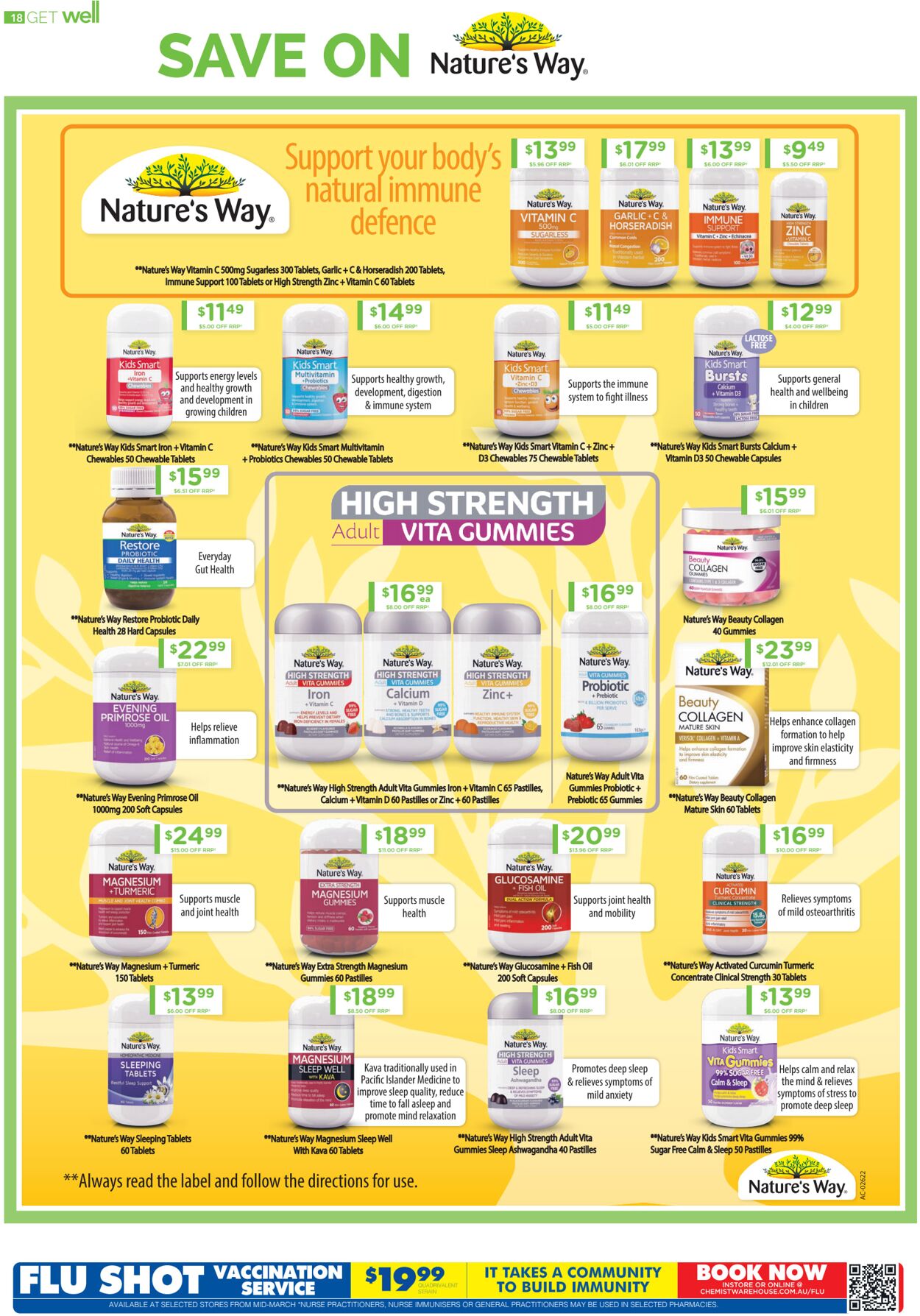 Catalogue Chemist Warehouse 08.03.2023 - 22.03.2023