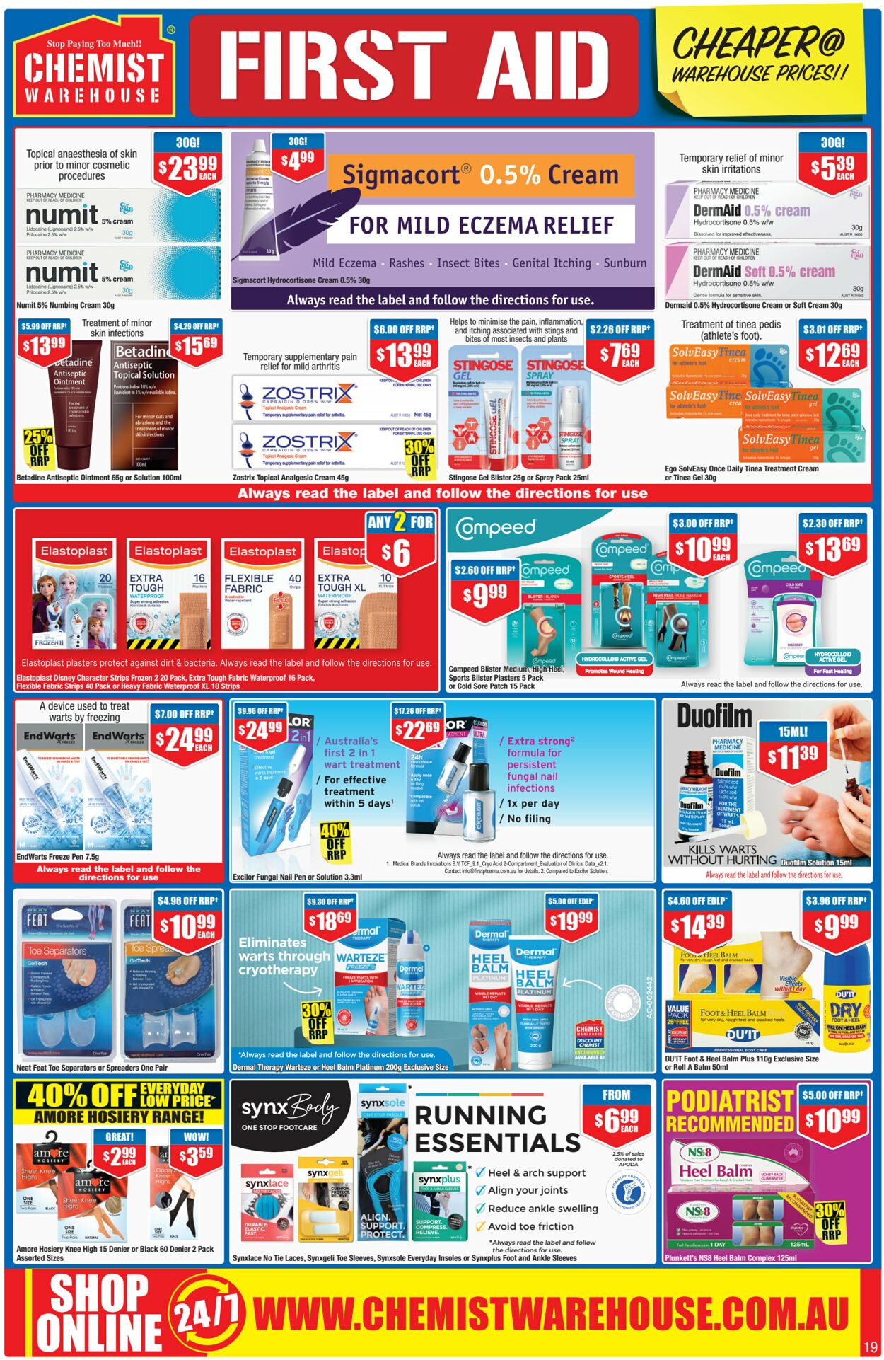 Catalogue Chemist Warehouse 25.01.2023 - 08.02.2023