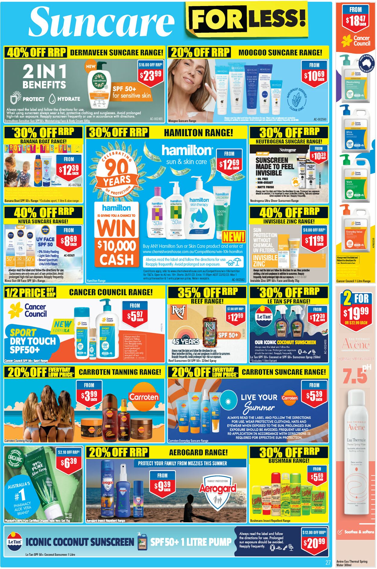 Catalogue Chemist Warehouse 25.01.2023 - 08.02.2023